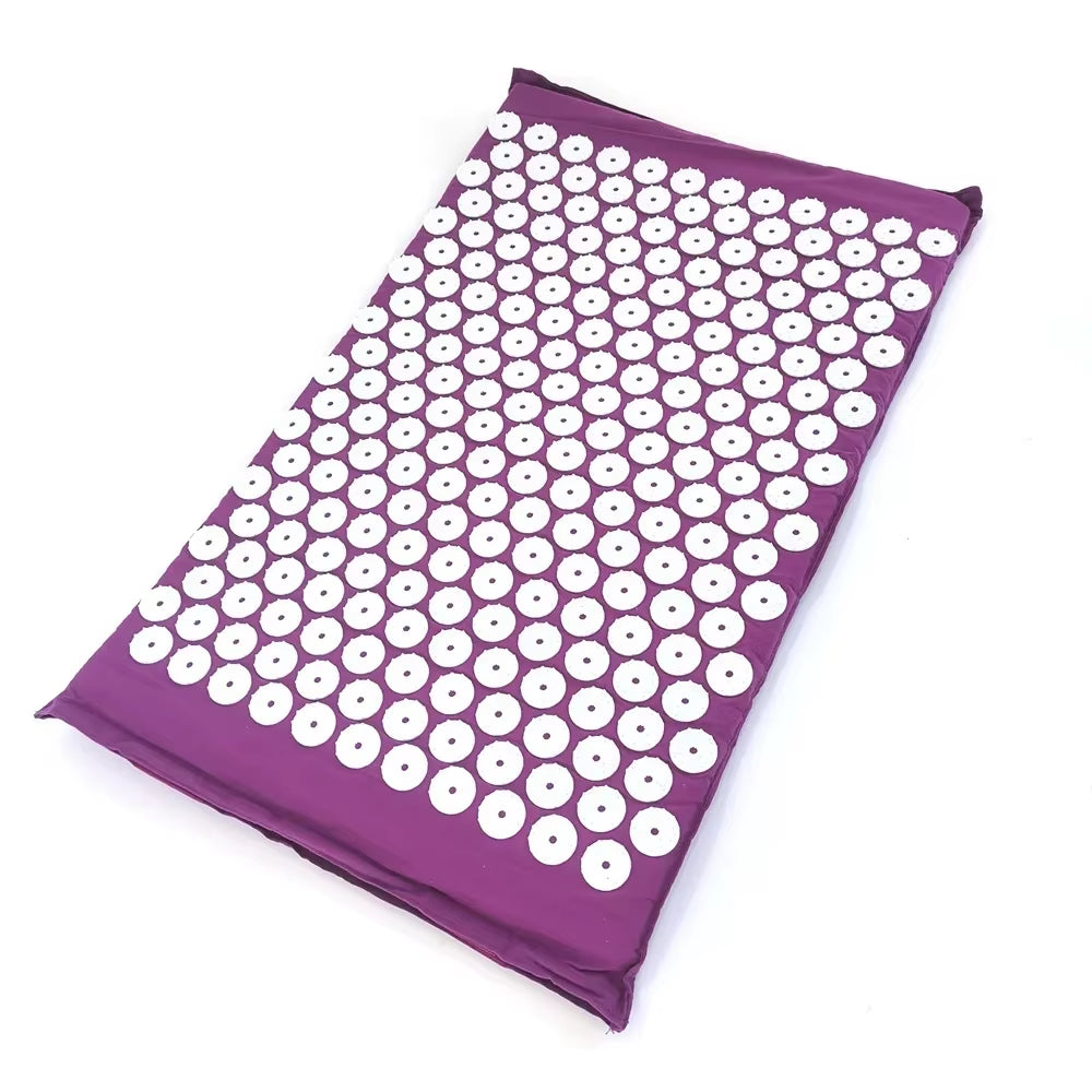 Ultimate Acupressure Massage Cushion & Yoga Mat Set for Pain Relief and Stress Relief
