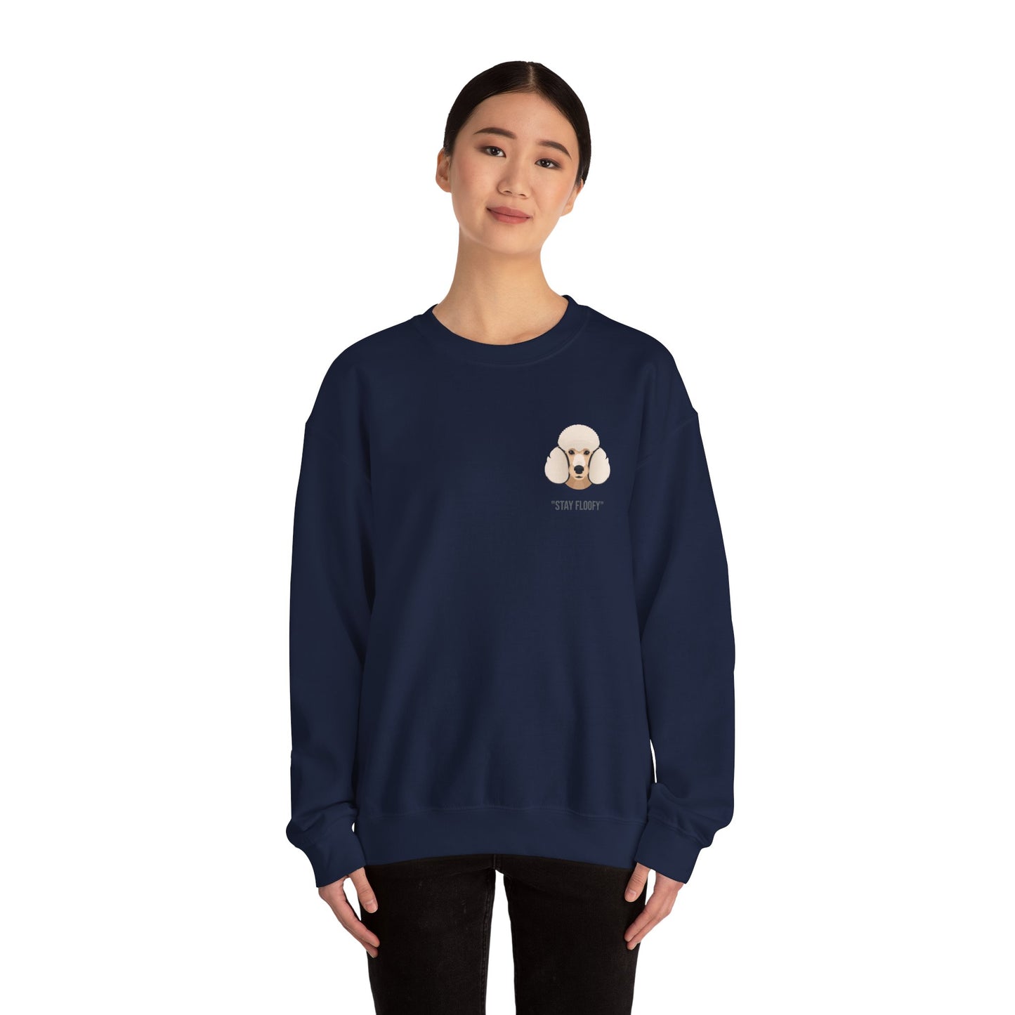 Poodle Dog - Unisex Crewneck Sweatshirt
