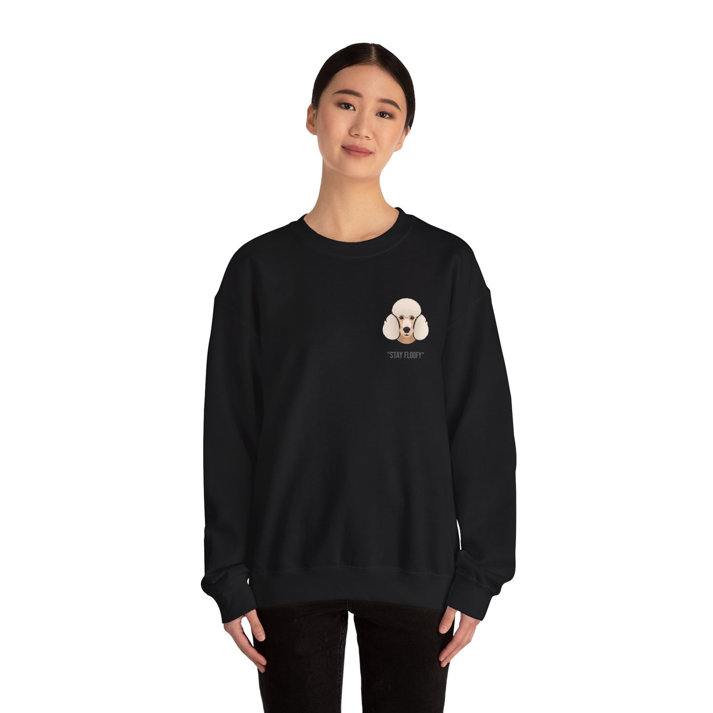 Poodle Dog - Unisex Crewneck Sweatshirt