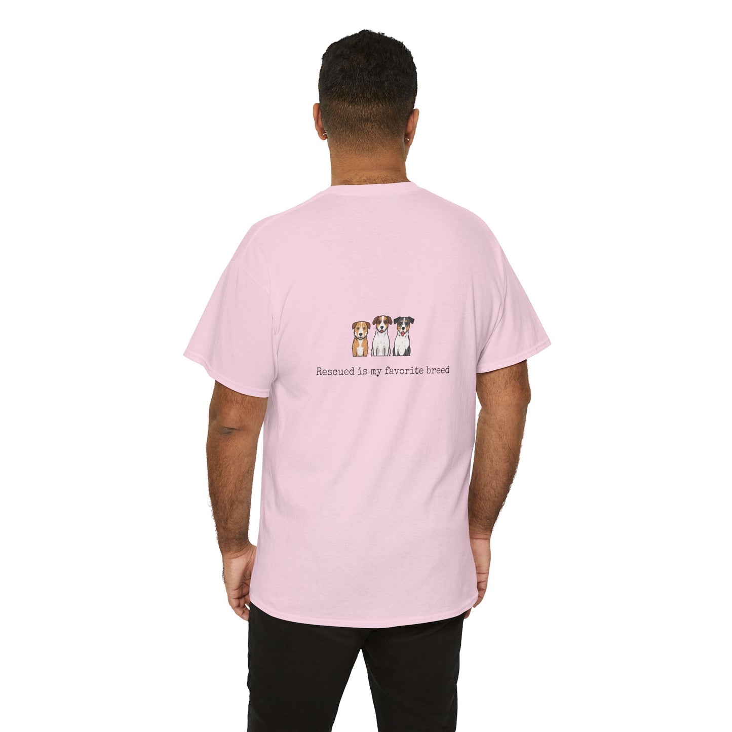Rescued & Proud - Unisex Dog Lover T-Shirt