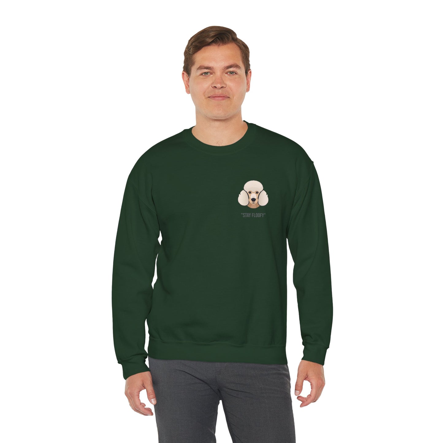 Poodle Dog - Unisex Crewneck Sweatshirt