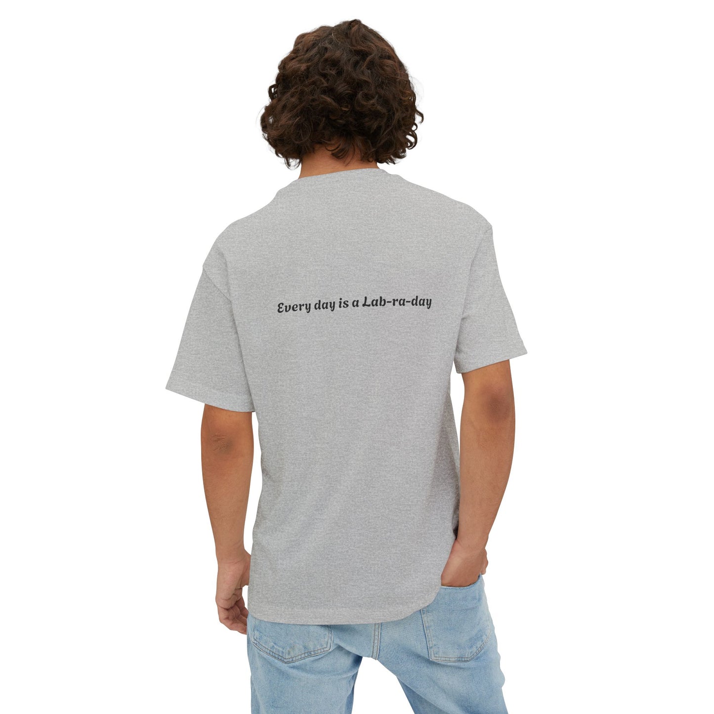 Labrador Retriever Dog — Unisex Oversized T-Shirt