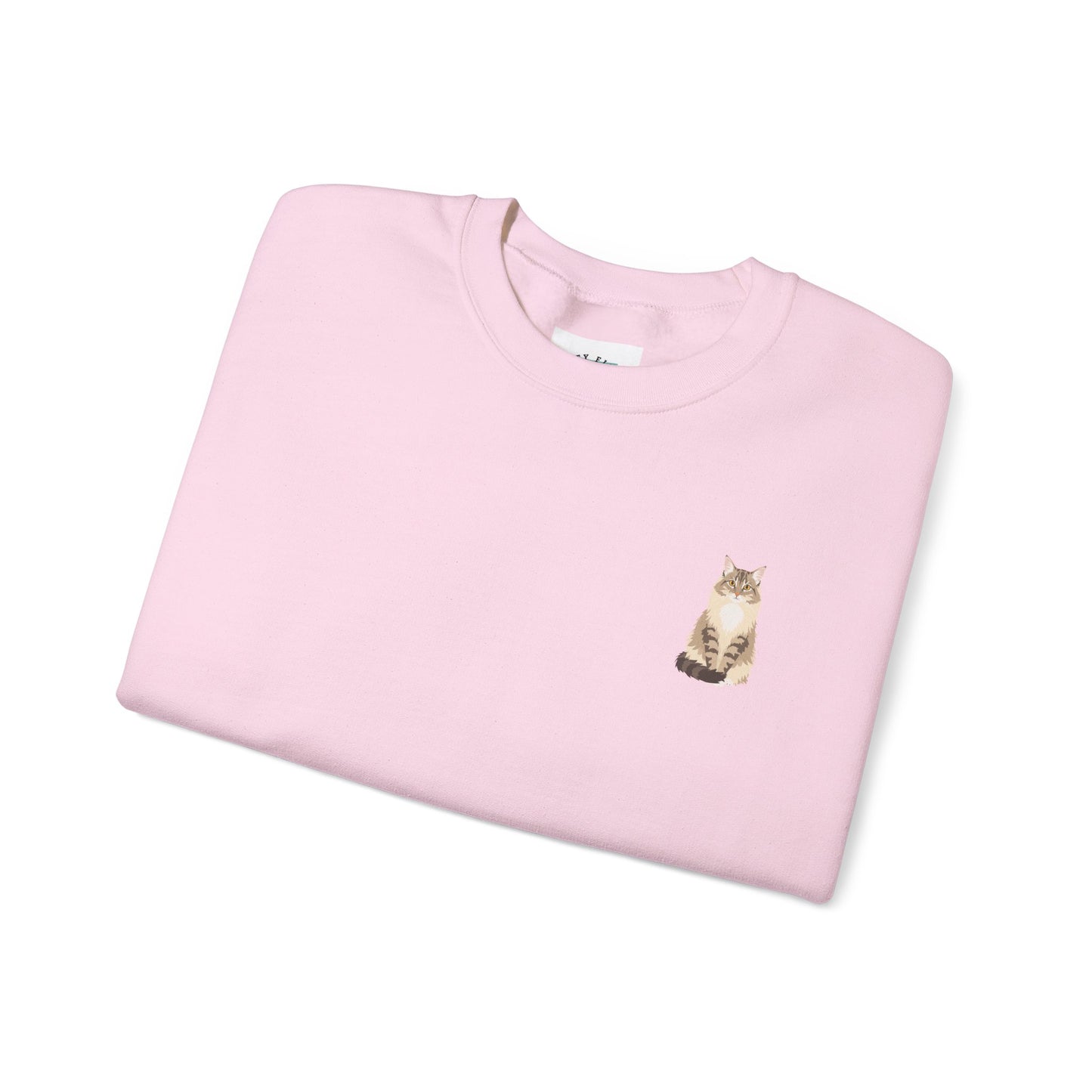 Domestic Longhair Cat - Unisex Crewneck Sweatshirt