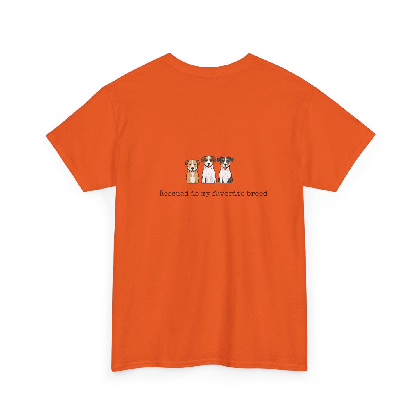 Rescued & Proud - Unisex Dog Lover T-Shirt