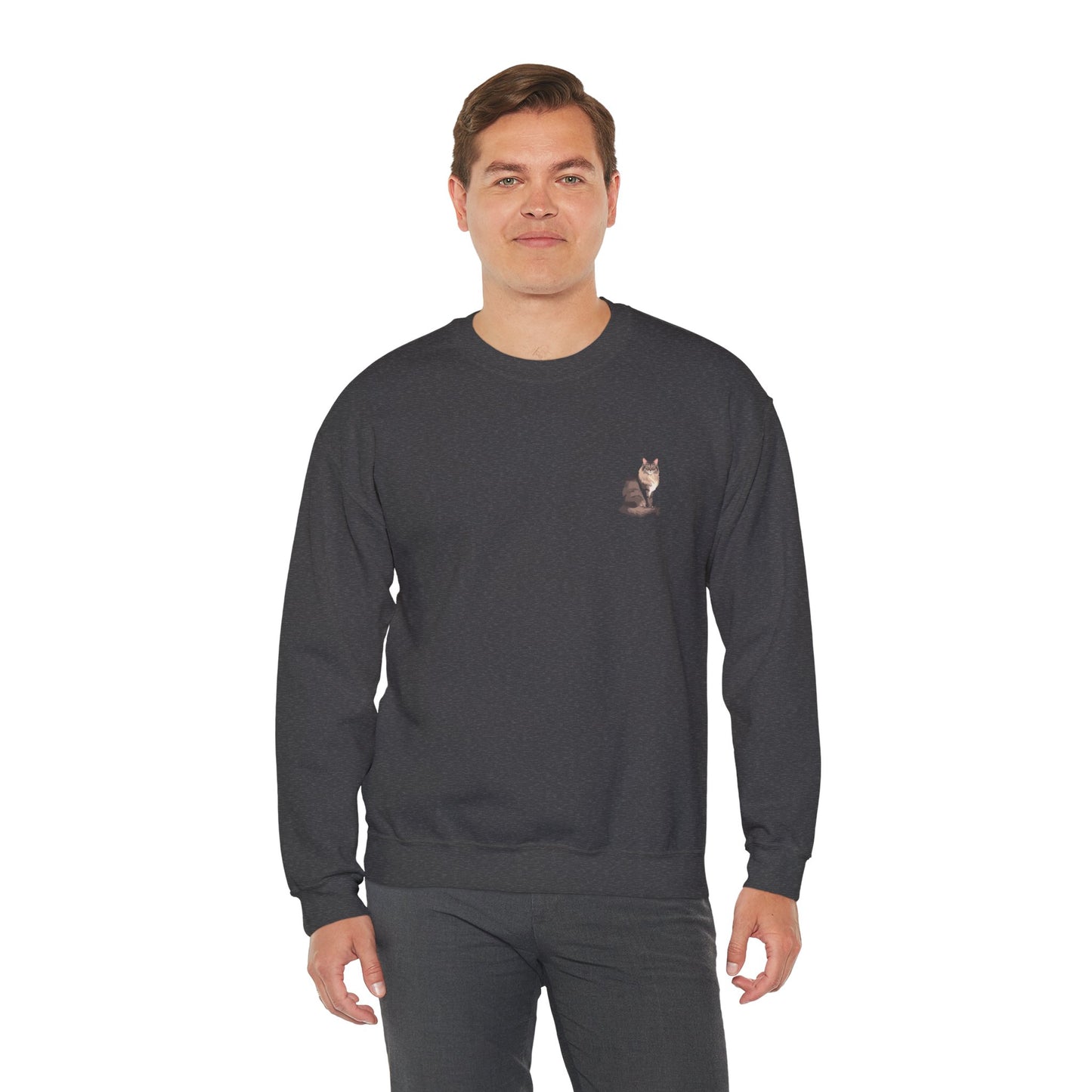 Maine Coon Cat - Unisex Crewneck Sweatshirt