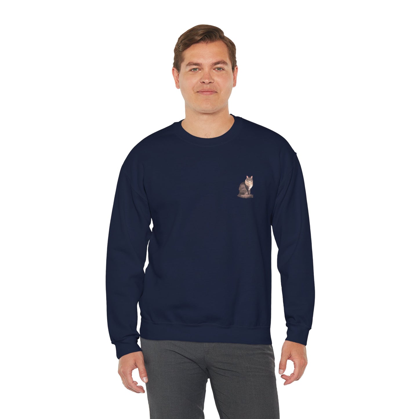 Maine Coon Cat - Unisex Crewneck Sweatshirt