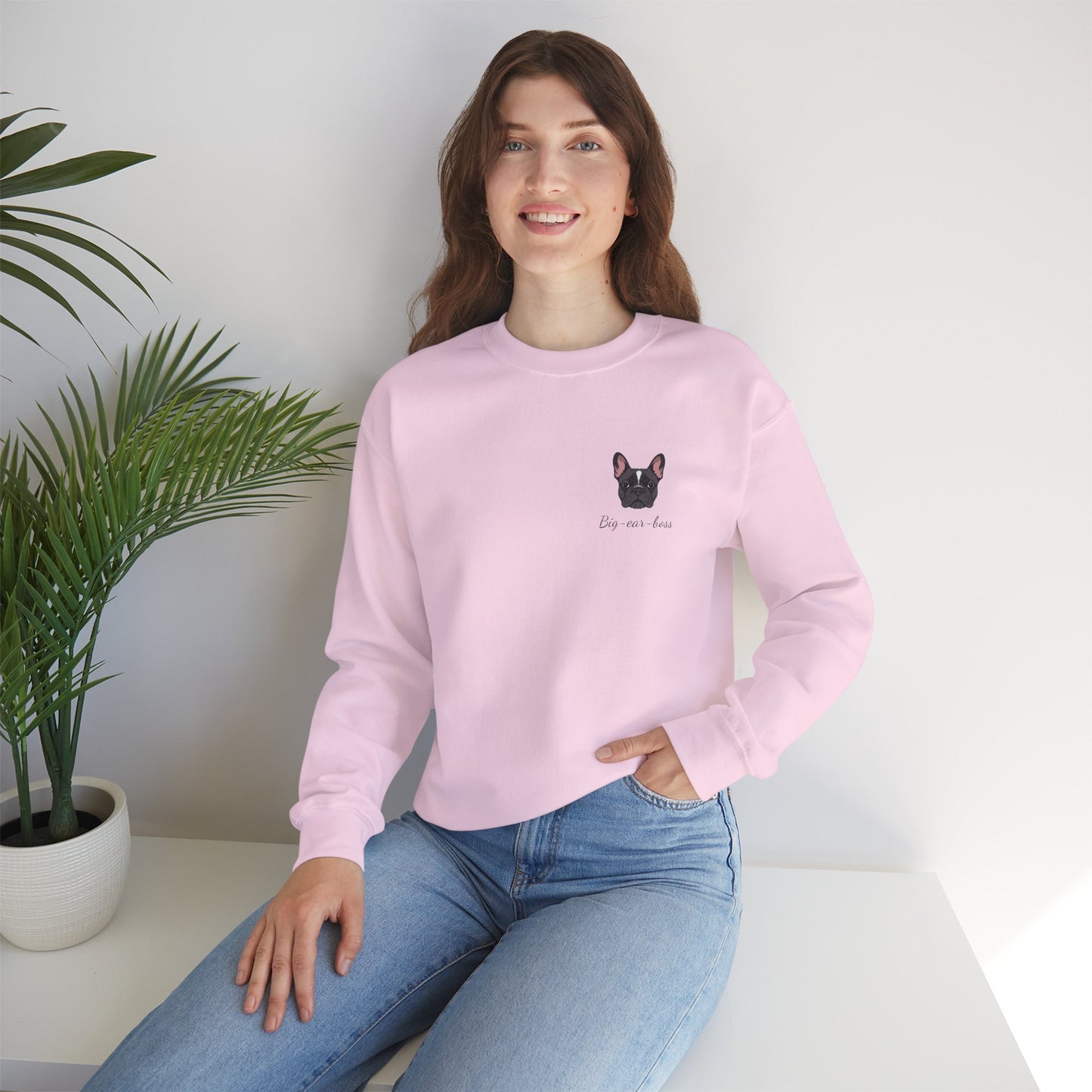 French Bulldog - Unisex Crewneck Sweatshirt