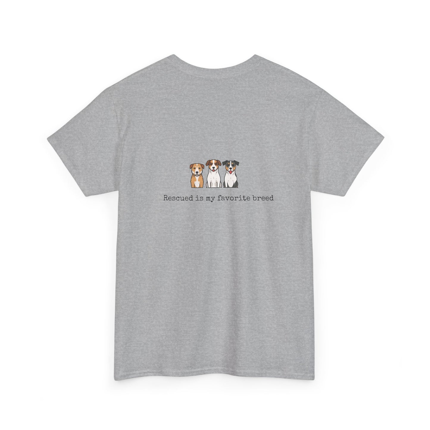 Rescued & Proud - Unisex Dog Lover T-Shirt