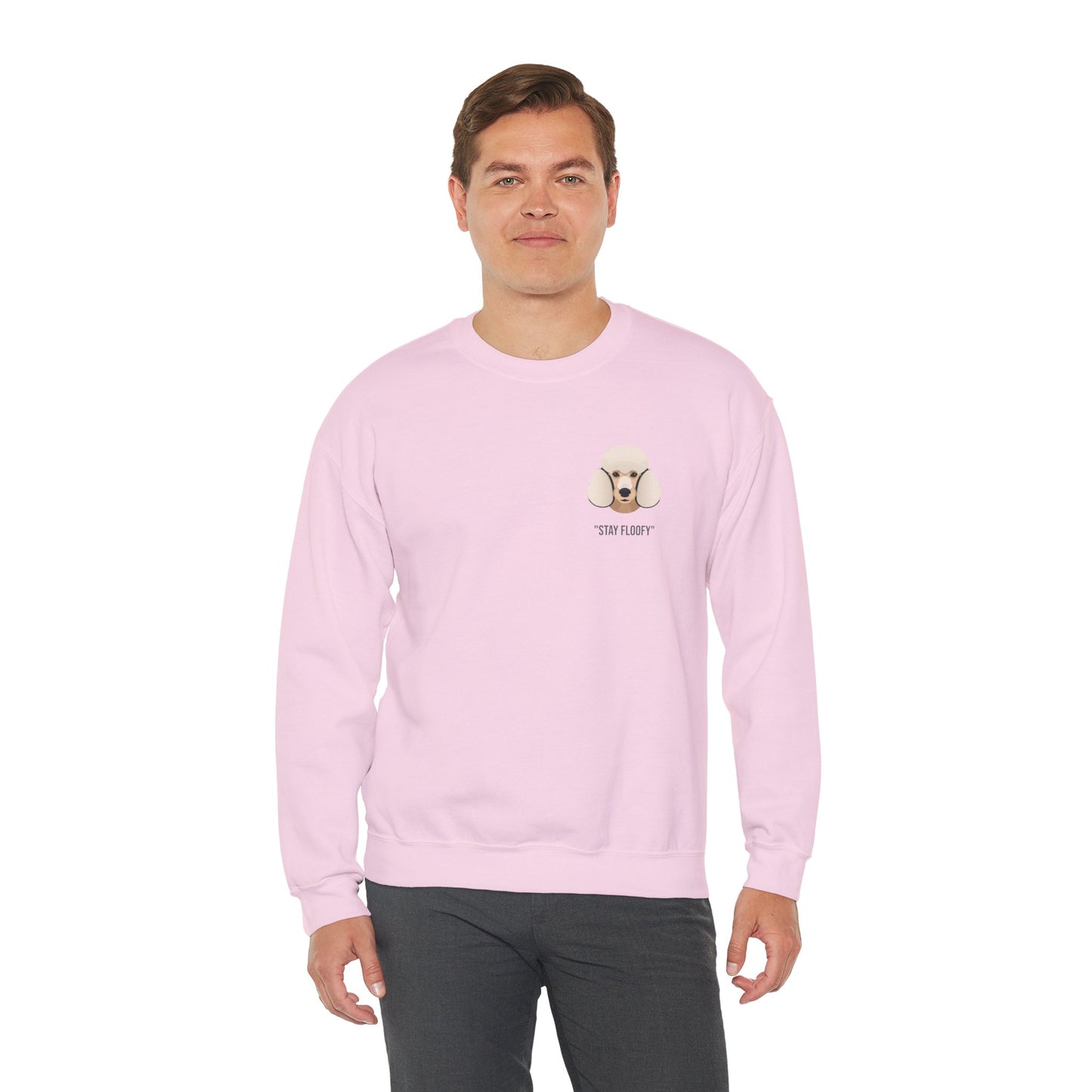 Poodle Dog - Unisex Crewneck Sweatshirt