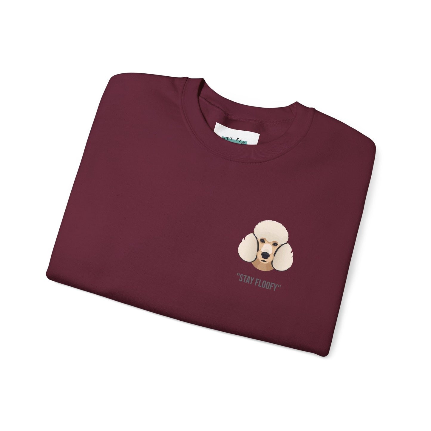 Poodle Dog - Unisex Crewneck Sweatshirt
