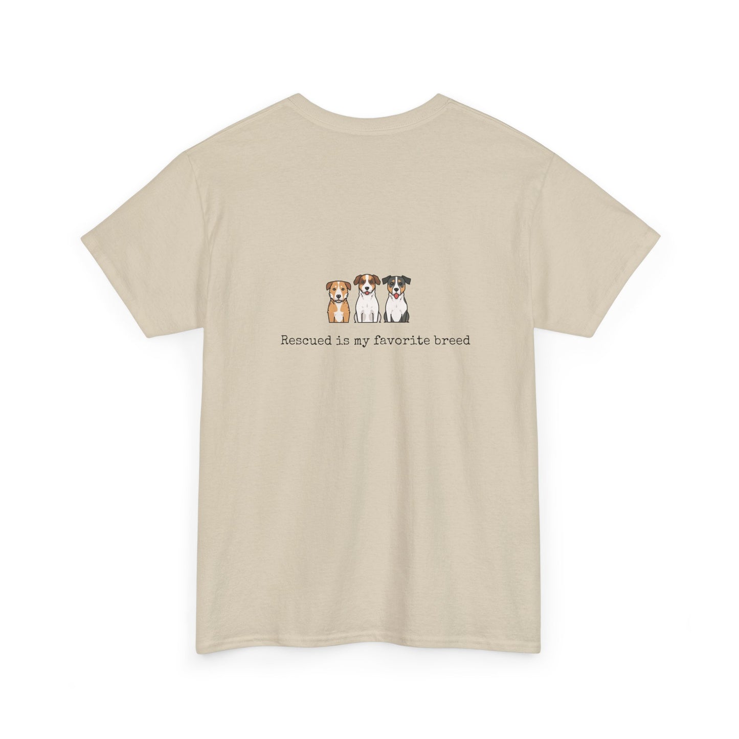 Rescued & Proud - Unisex Dog Lover T-Shirt