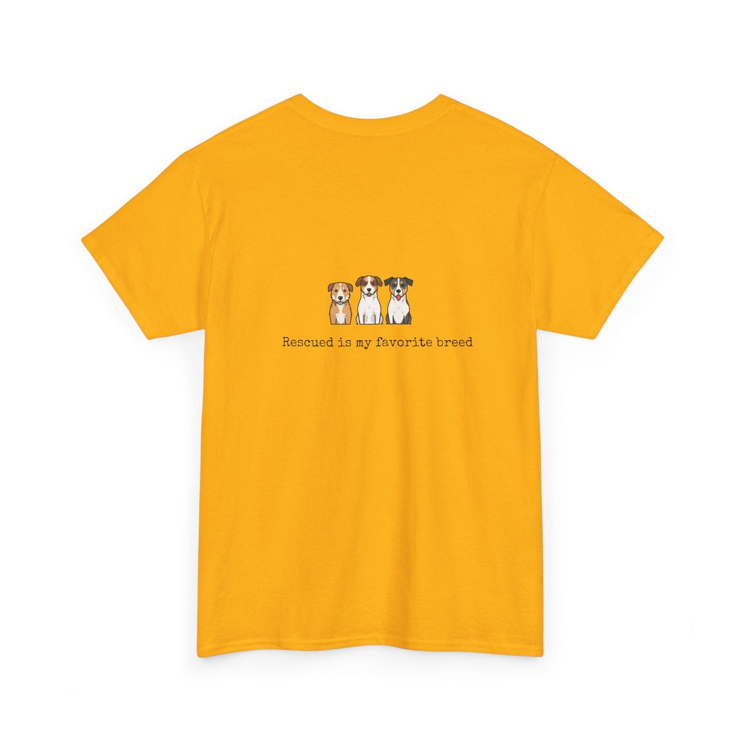 Rescued & Proud - Unisex Dog Lover T-Shirt
