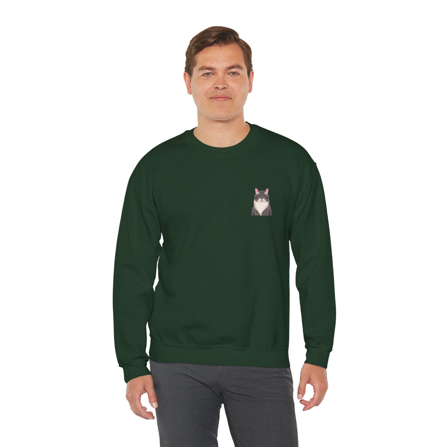 American Shorthair Cat - Unisex Crewneck Sweatshirt