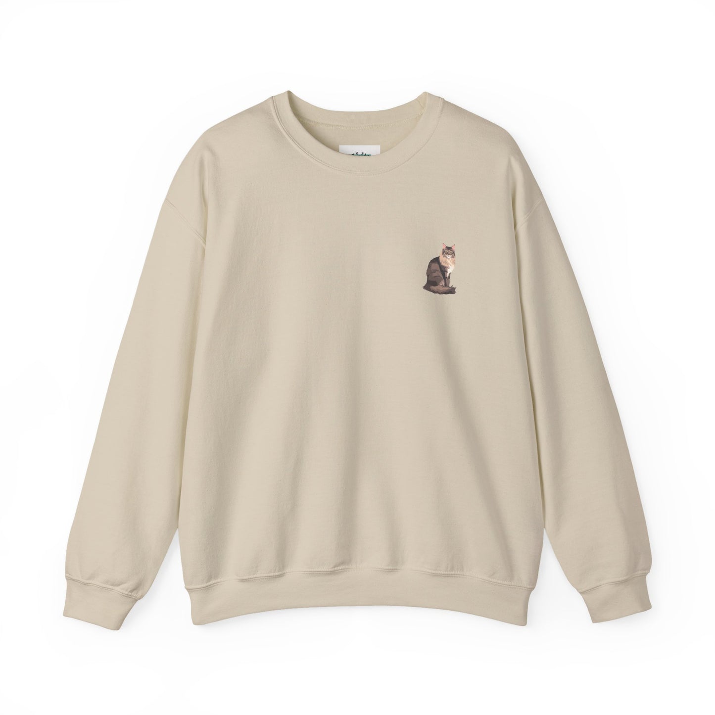 Maine Coon Cat - Unisex Crewneck Sweatshirt