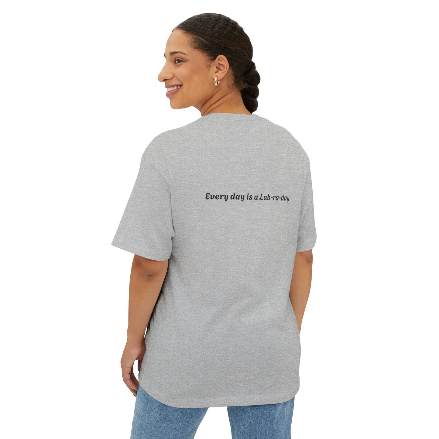 Labrador Retriever Dog — Unisex Oversized T-Shirt