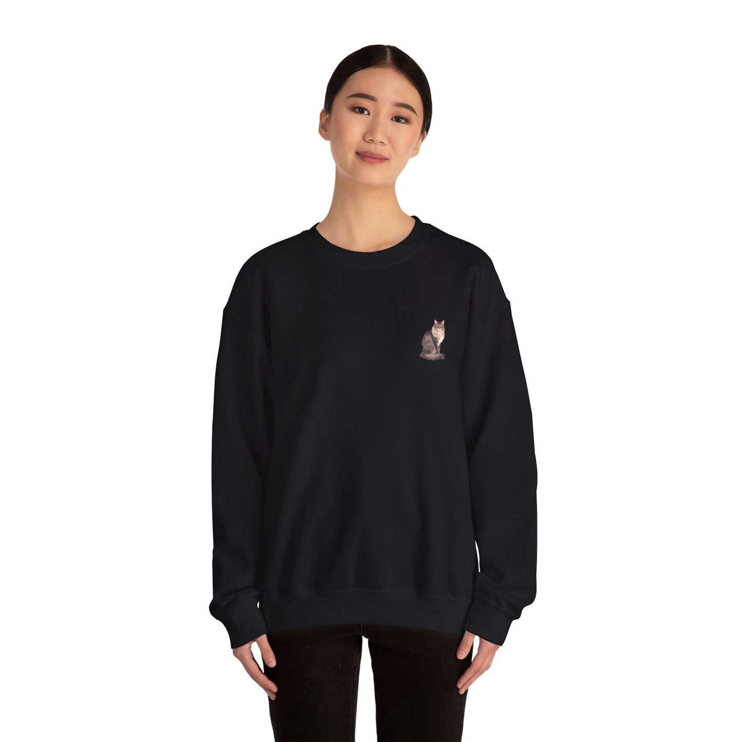Maine Coon Cat - Unisex Crewneck Sweatshirt
