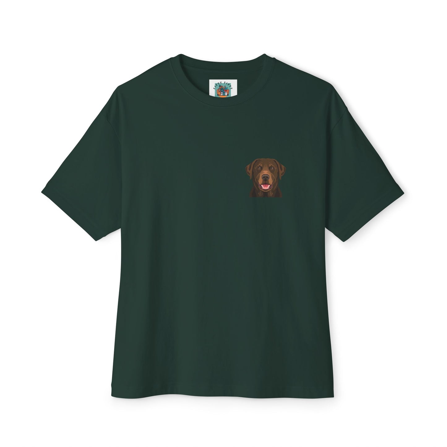 Labrador Retriever Dog — Unisex Oversized T-Shirt