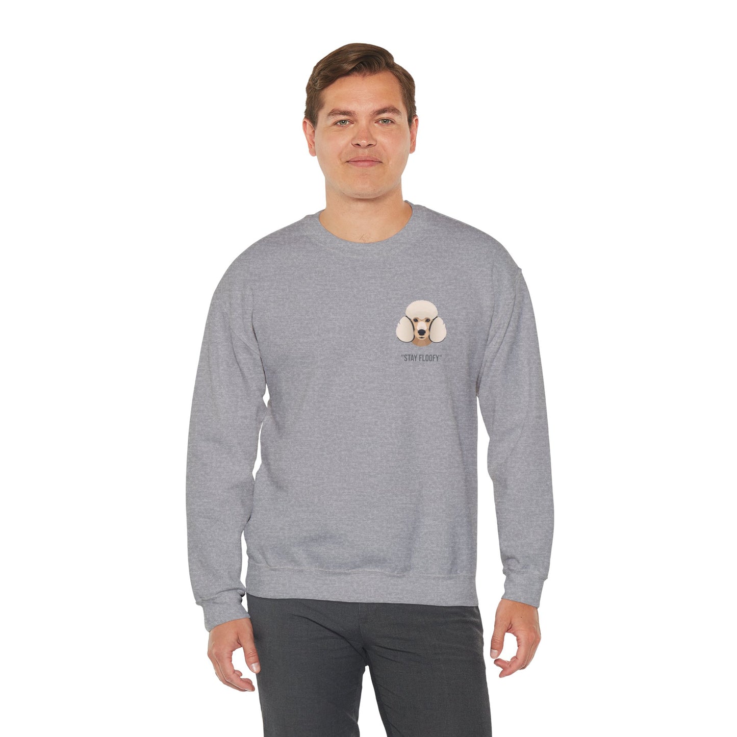 Poodle Dog - Unisex Crewneck Sweatshirt