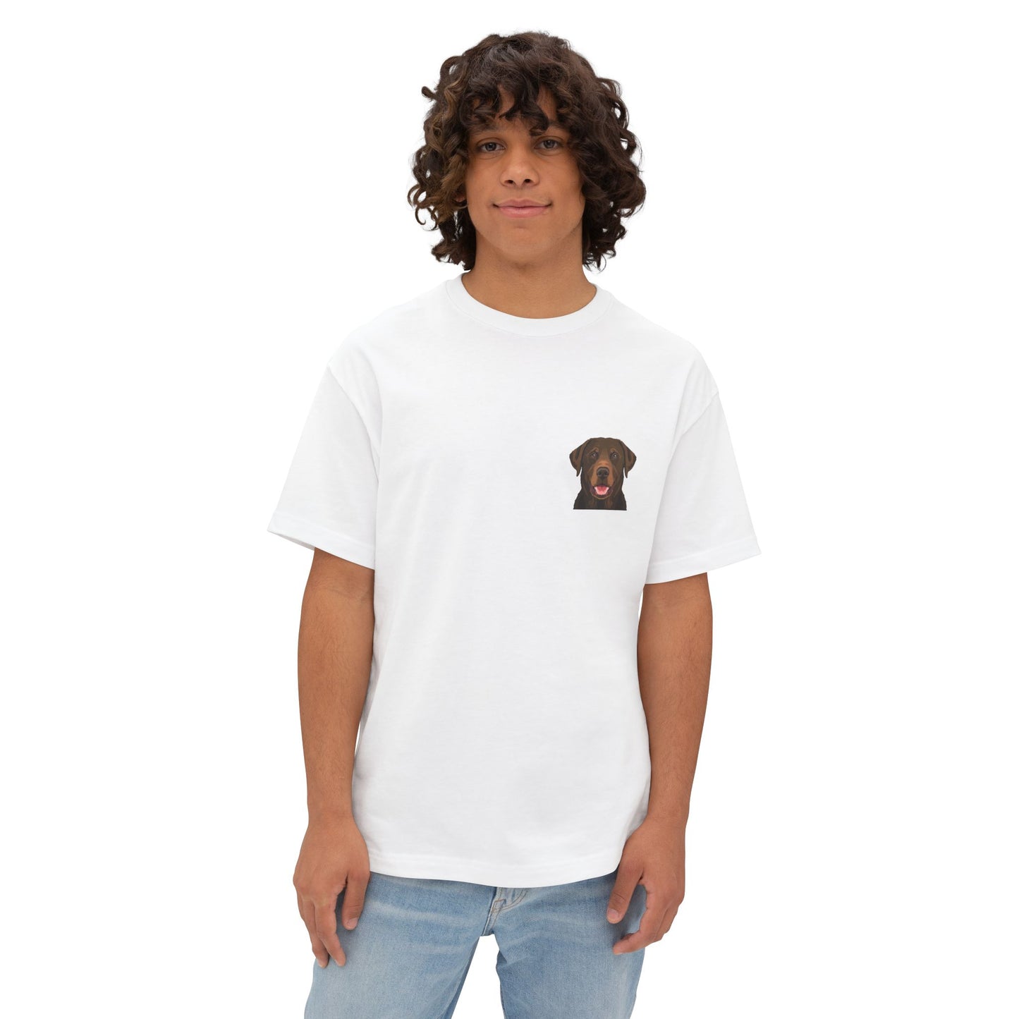 Labrador Retriever Dog — Unisex Oversized T-Shirt