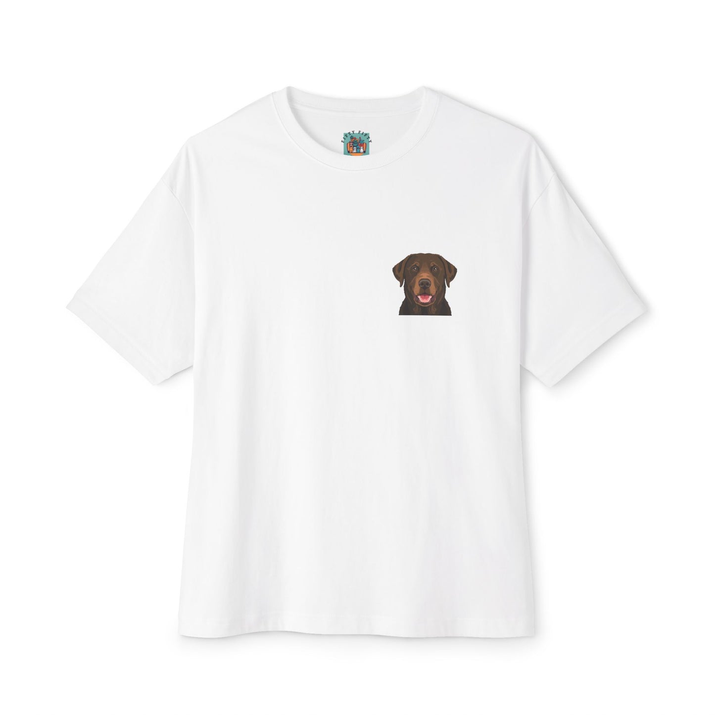 Labrador Retriever Dog — Unisex Oversized T-Shirt
