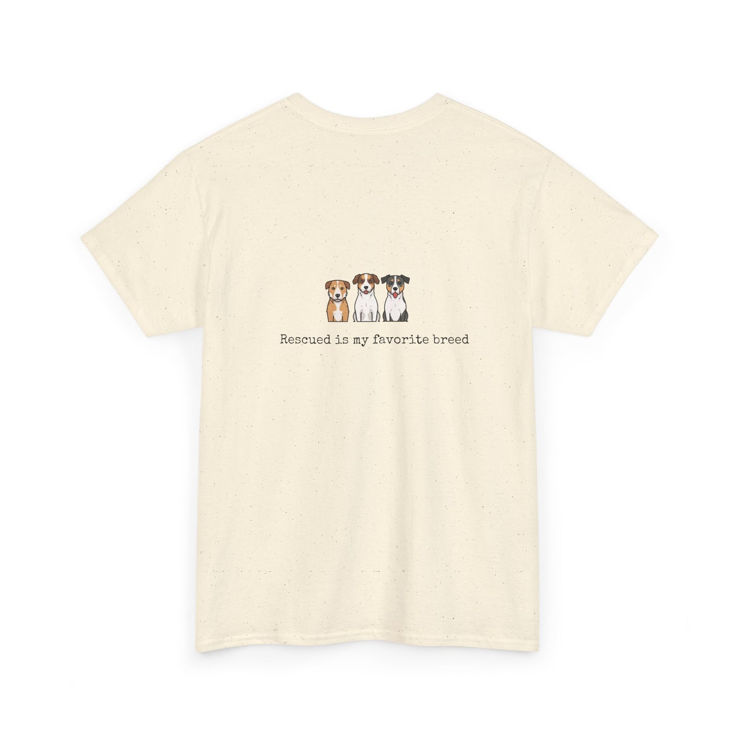 Rescued & Proud - Unisex Dog Lover T-Shirt