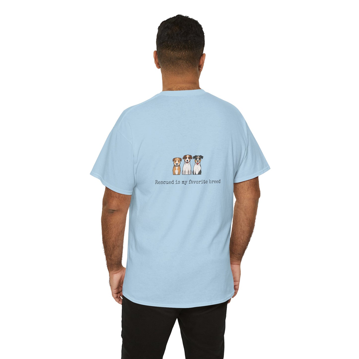 Rescued & Proud - Unisex Dog Lover T-Shirt
