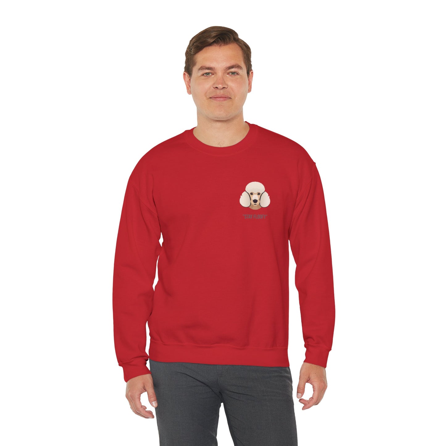 Poodle Dog - Unisex Crewneck Sweatshirt