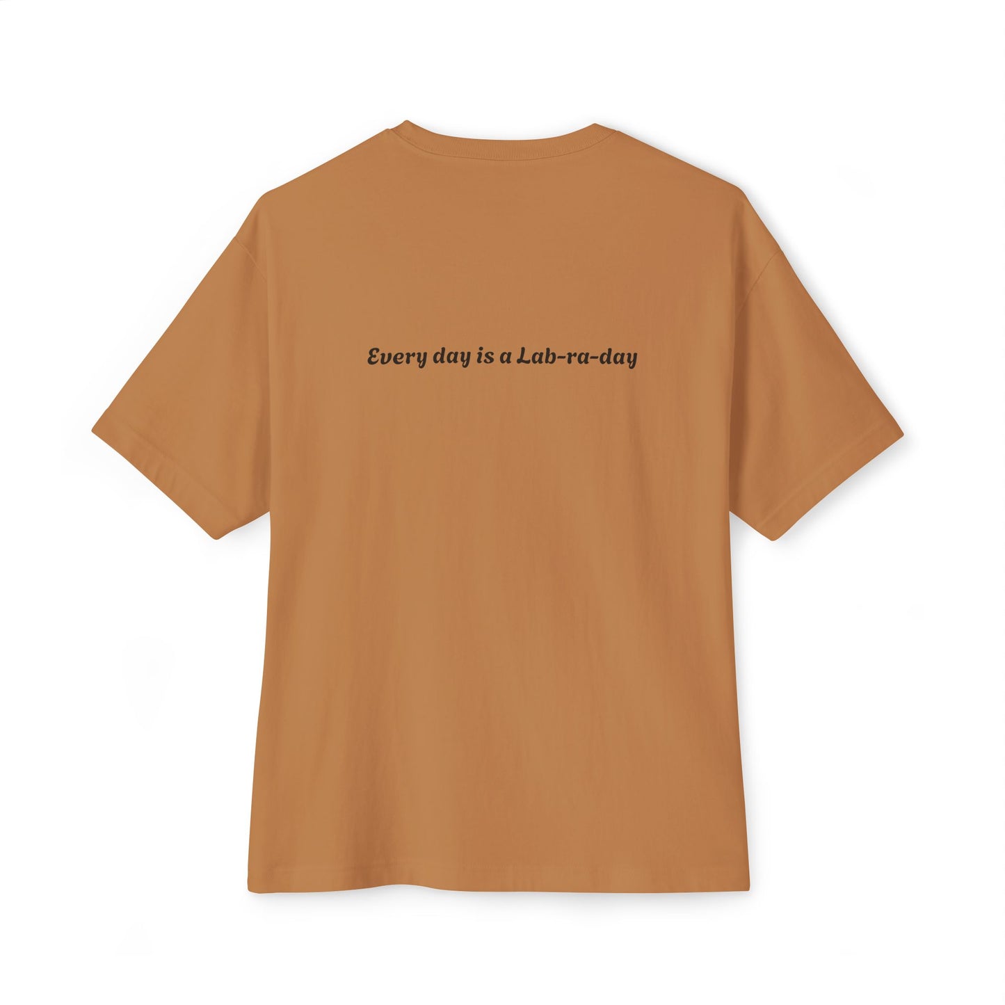 Labrador Retriever Dog — Unisex Oversized T-Shirt