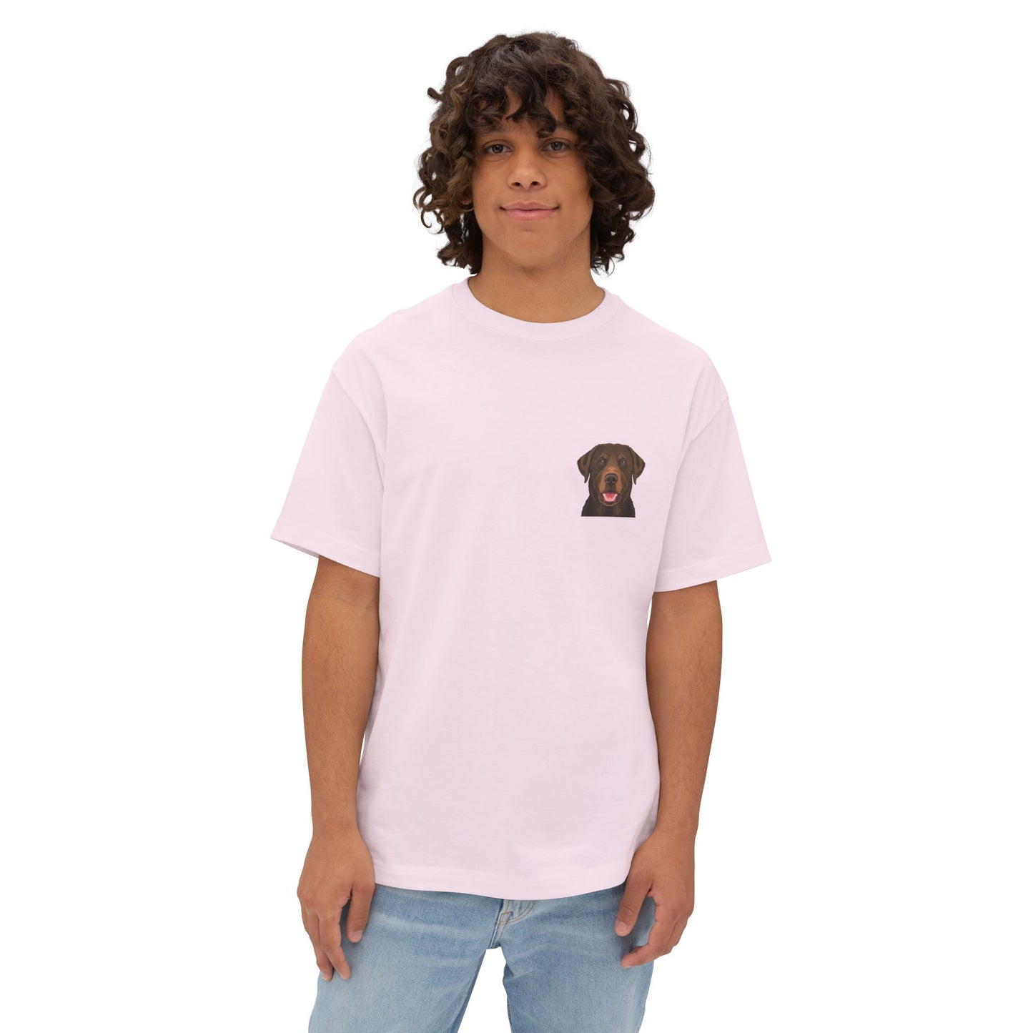 Labrador Retriever Dog — Unisex Oversized T-Shirt