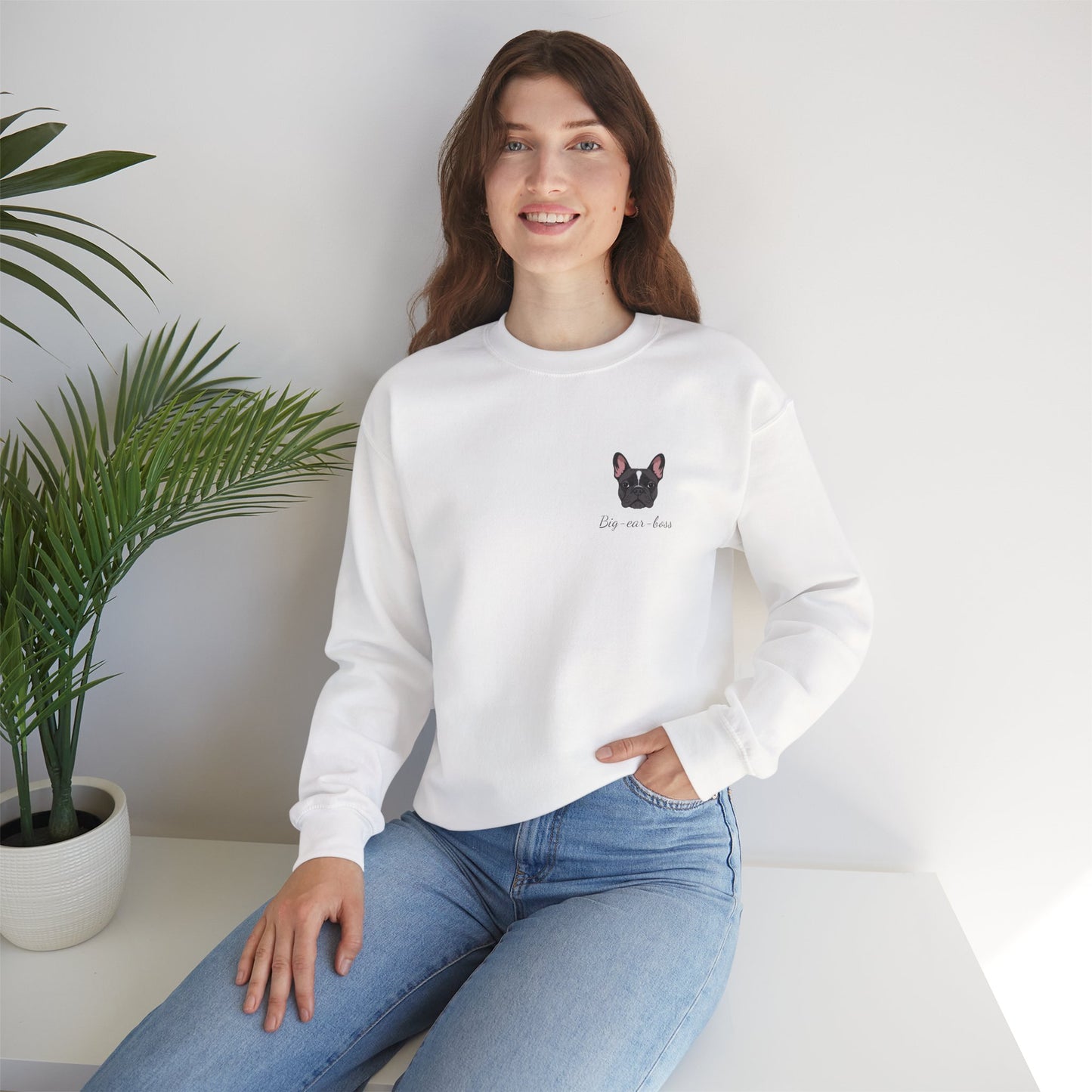 French Bulldog - Unisex Crewneck Sweatshirt
