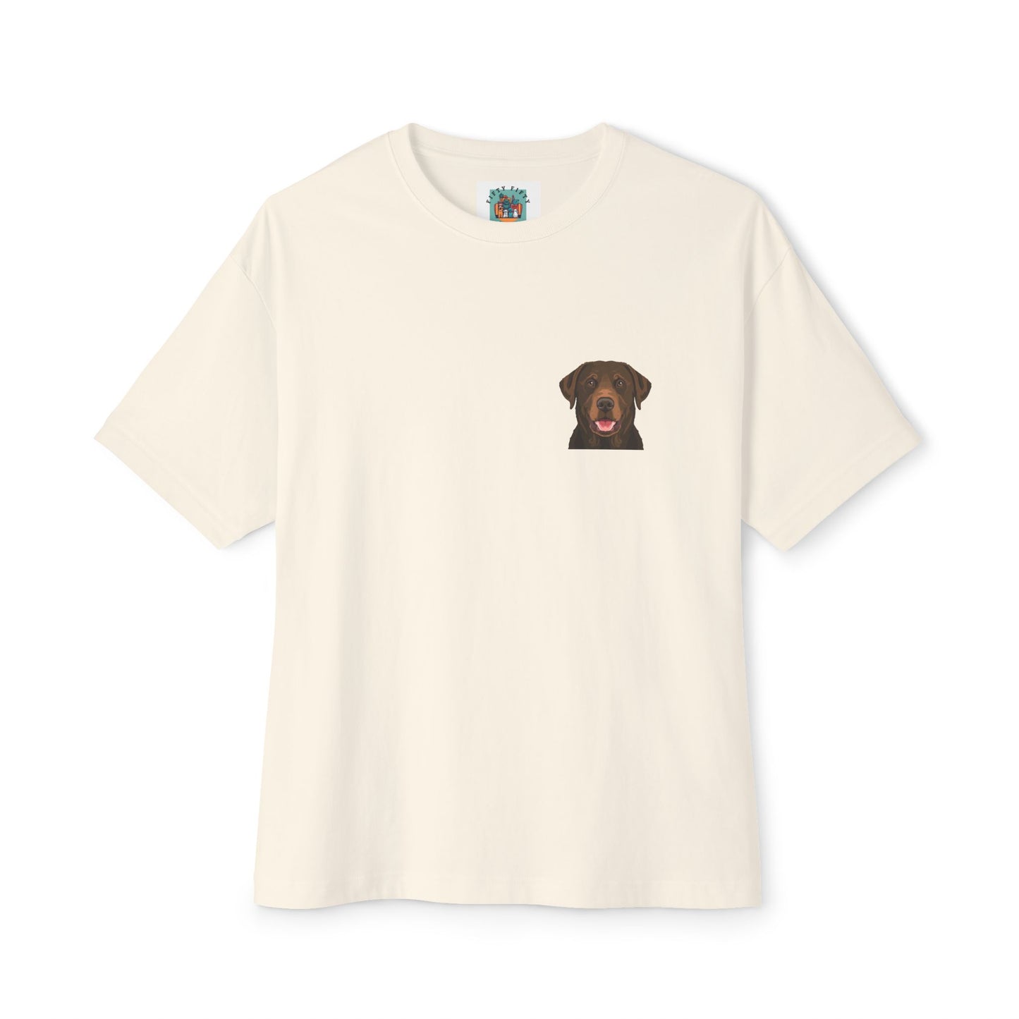 Labrador Retriever Dog — Unisex Oversized T-Shirt