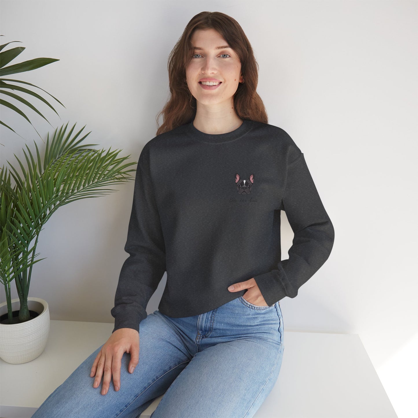 French Bulldog - Unisex Crewneck Sweatshirt