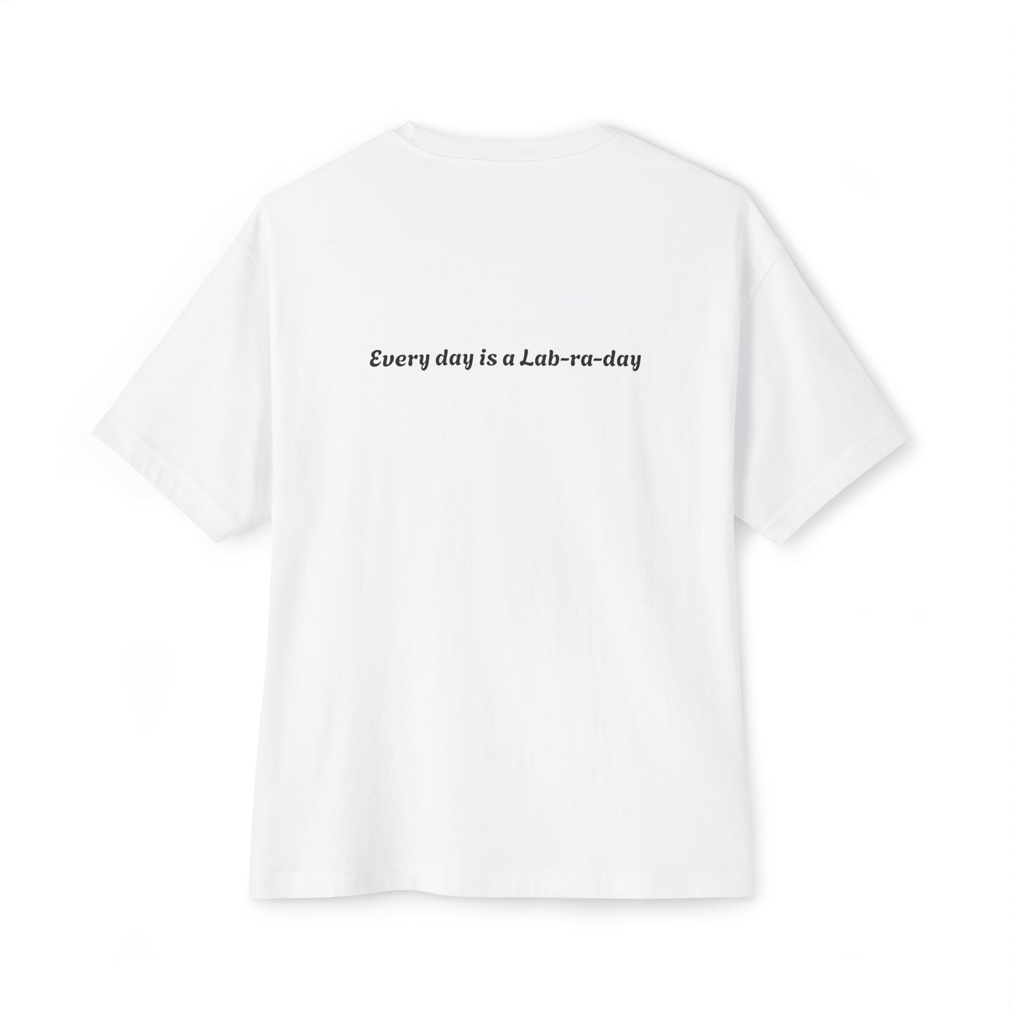 Labrador Retriever Dog — Unisex Oversized T-Shirt