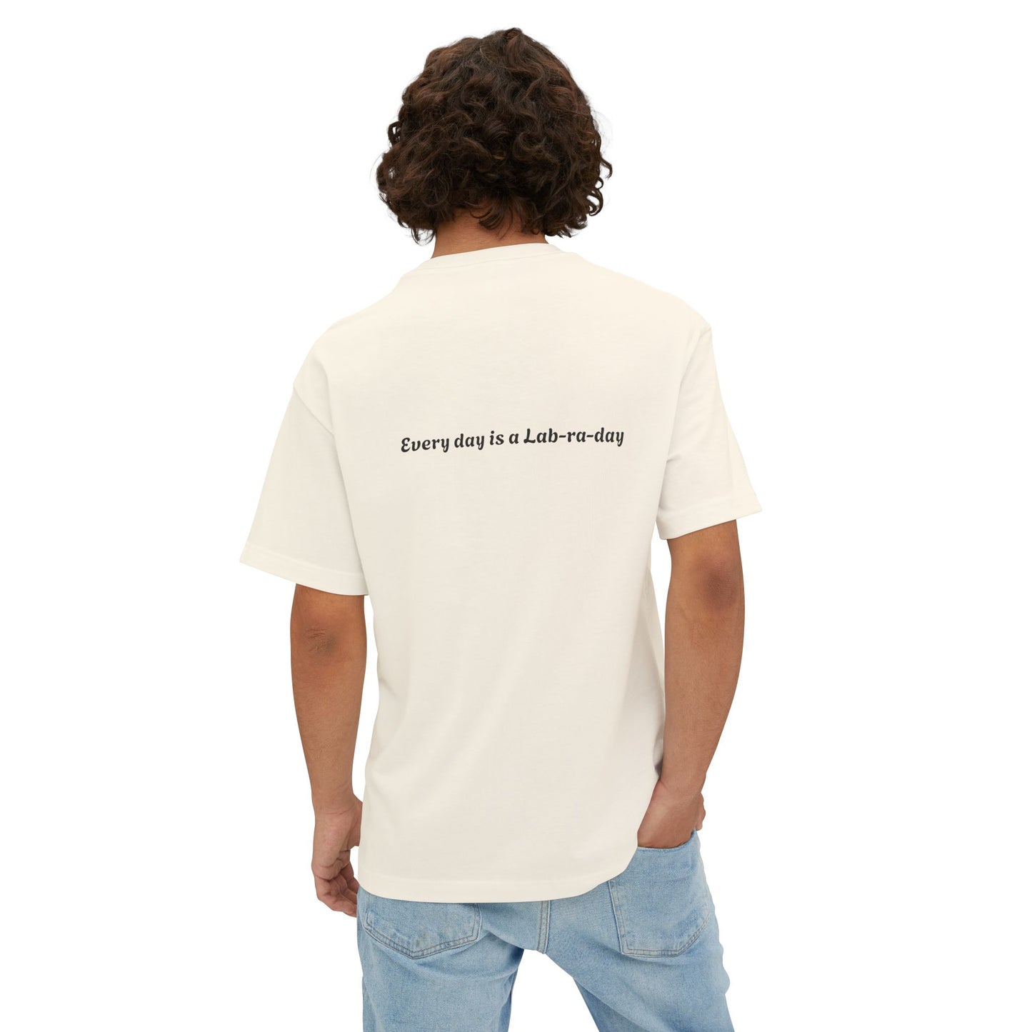 Labrador Retriever Dog — Unisex Oversized T-Shirt