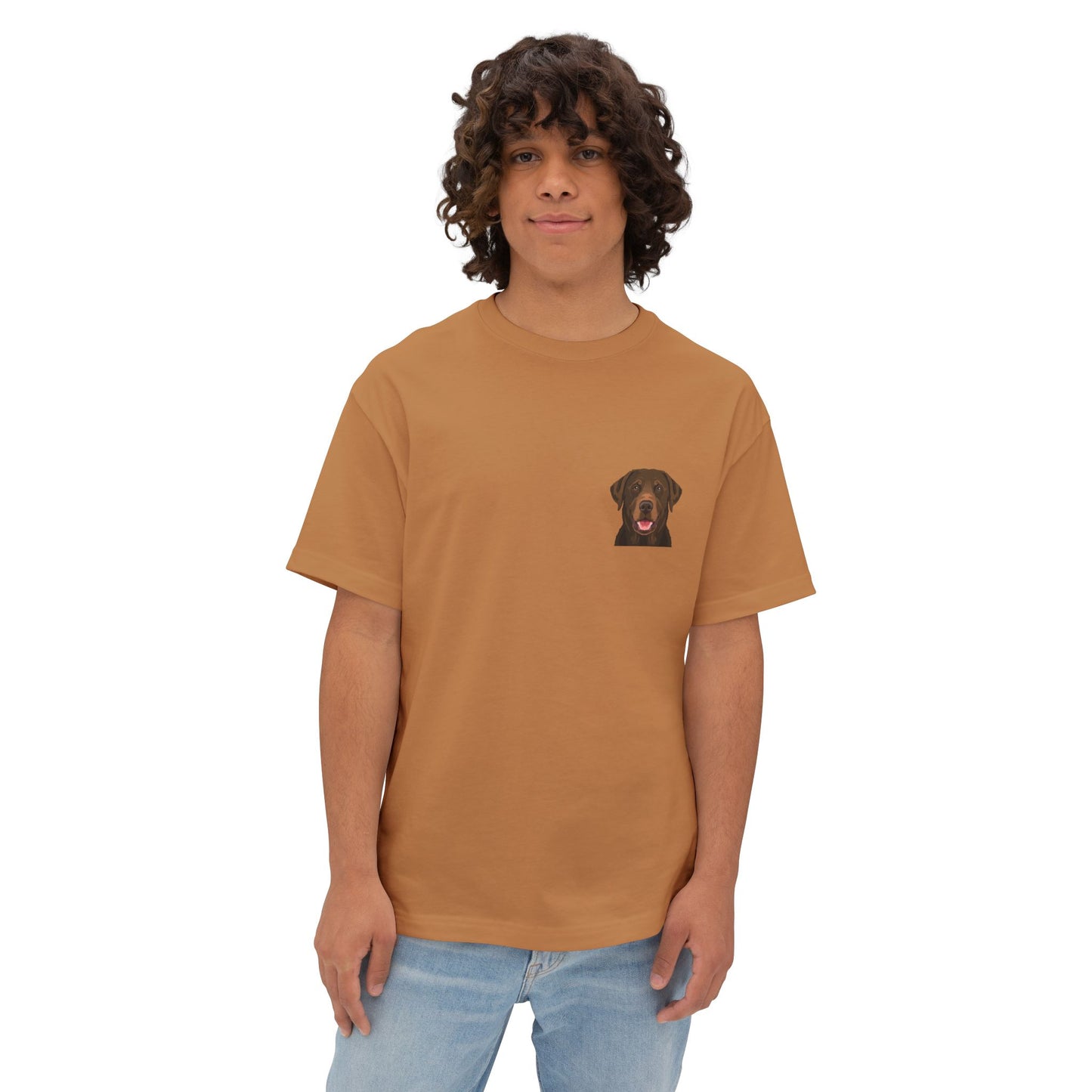 Labrador Retriever Dog — Unisex Oversized T-Shirt