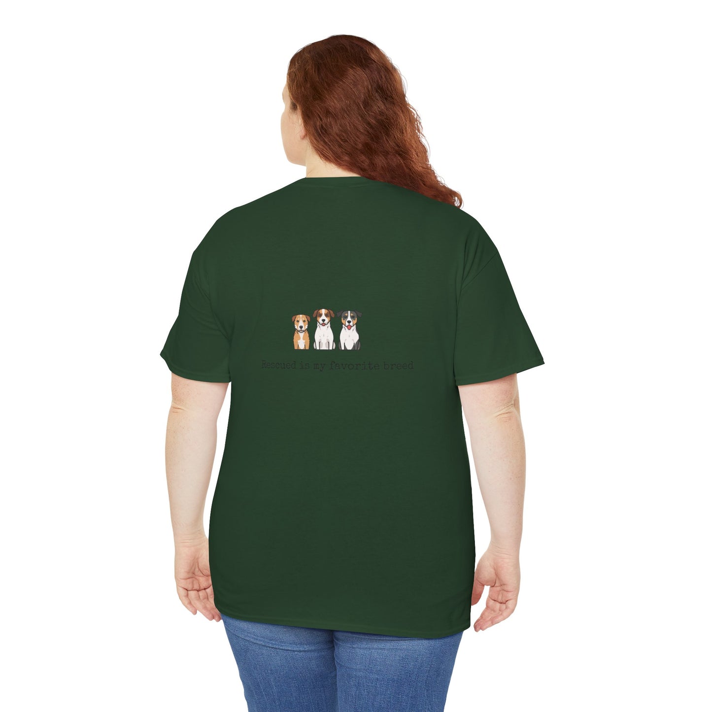 Rescued & Proud - Unisex Dog Lover T-Shirt