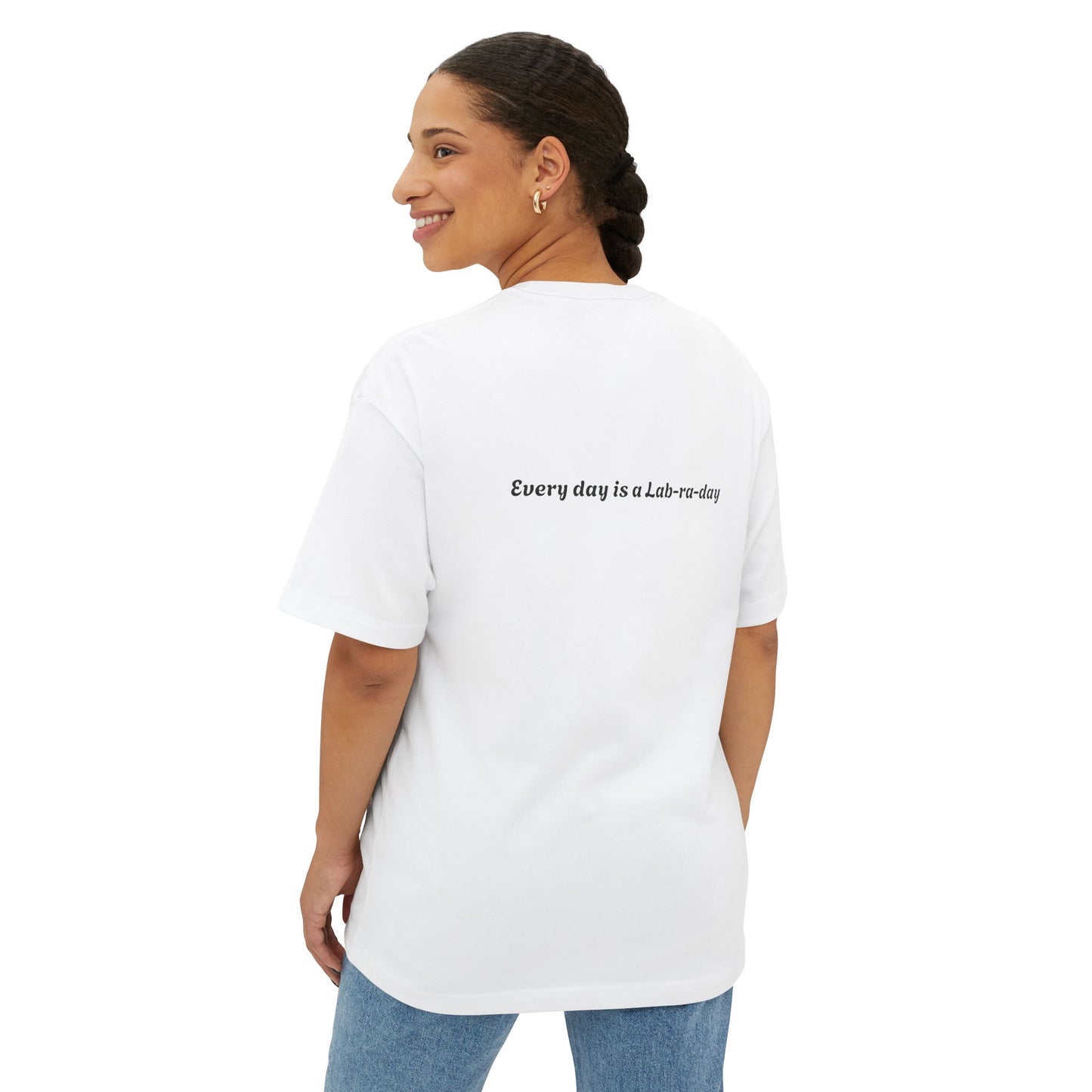 Labrador Retriever Dog — Unisex Oversized T-Shirt