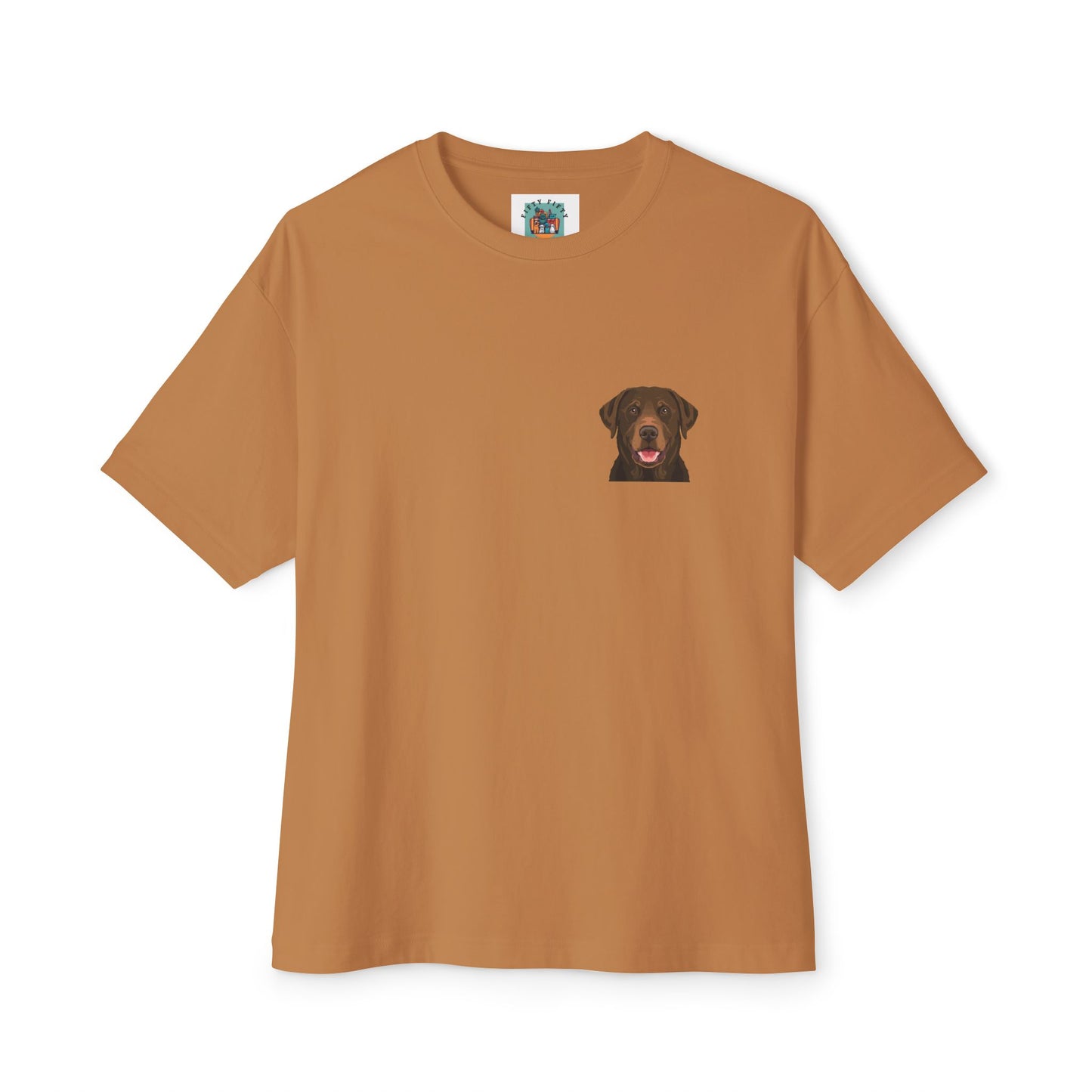 Labrador Retriever Dog — Unisex Oversized T-Shirt