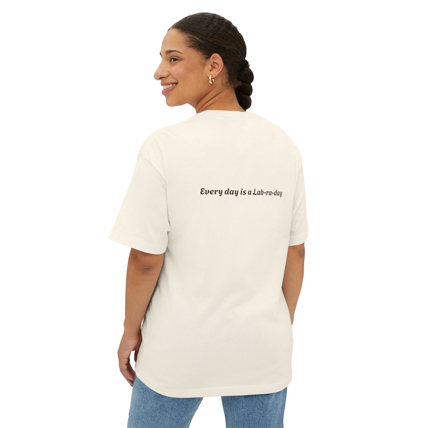 Labrador Retriever Dog — Unisex Oversized T-Shirt