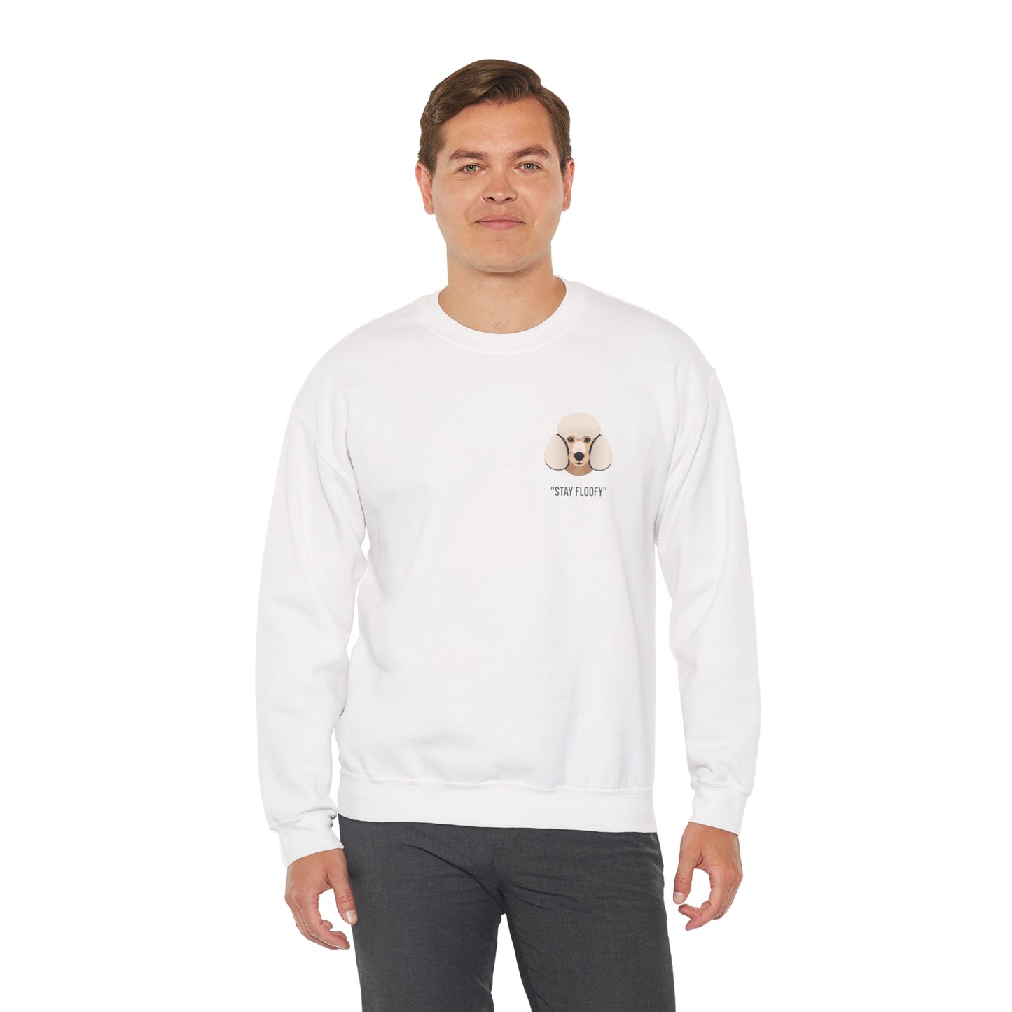 Poodle Dog - Unisex Crewneck Sweatshirt