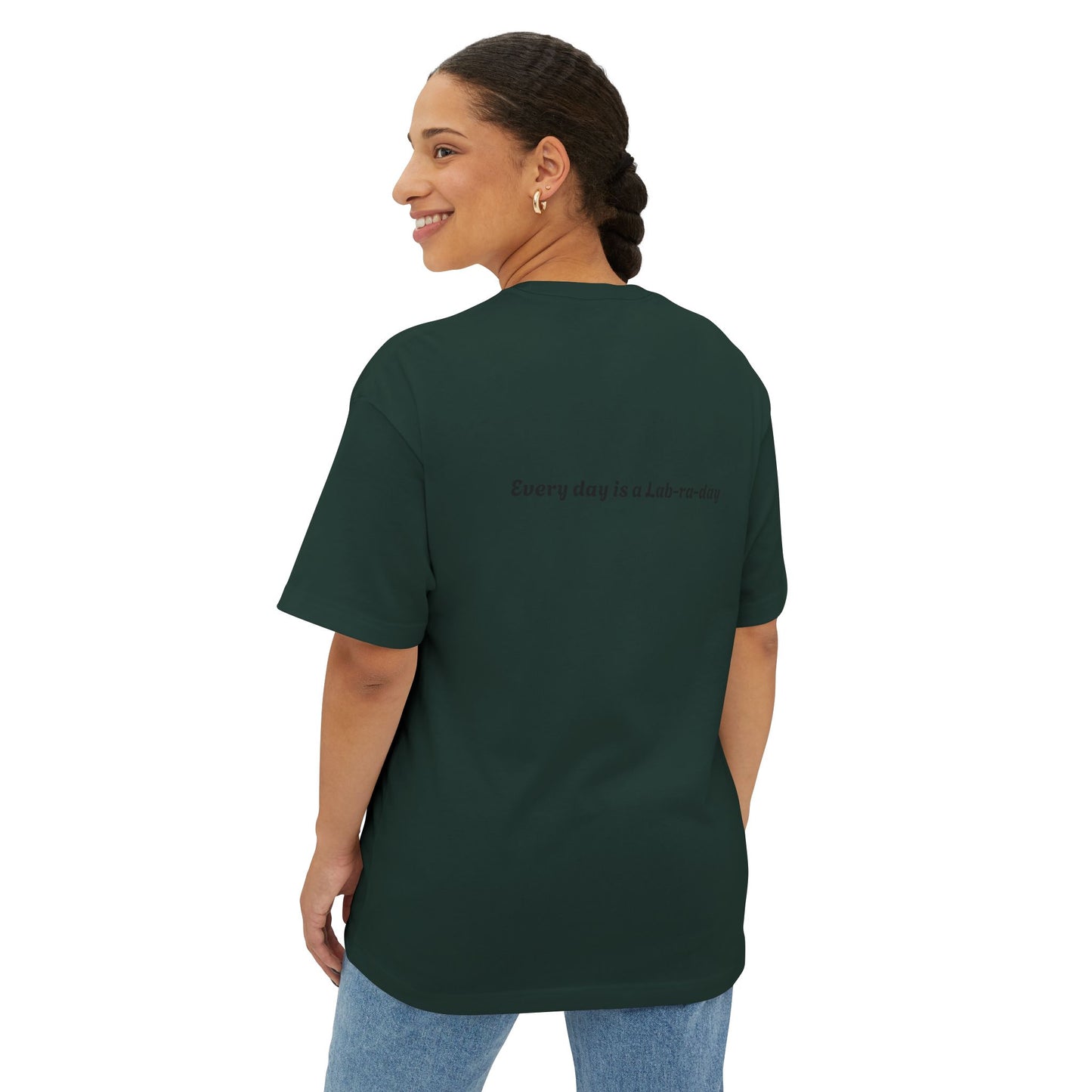 Labrador Retriever Dog — Unisex Oversized T-Shirt