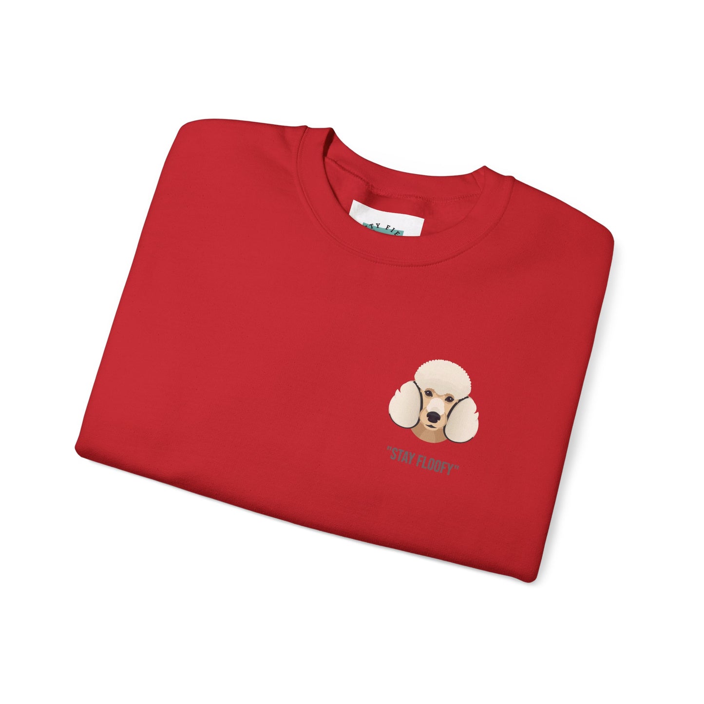Poodle Dog - Unisex Crewneck Sweatshirt