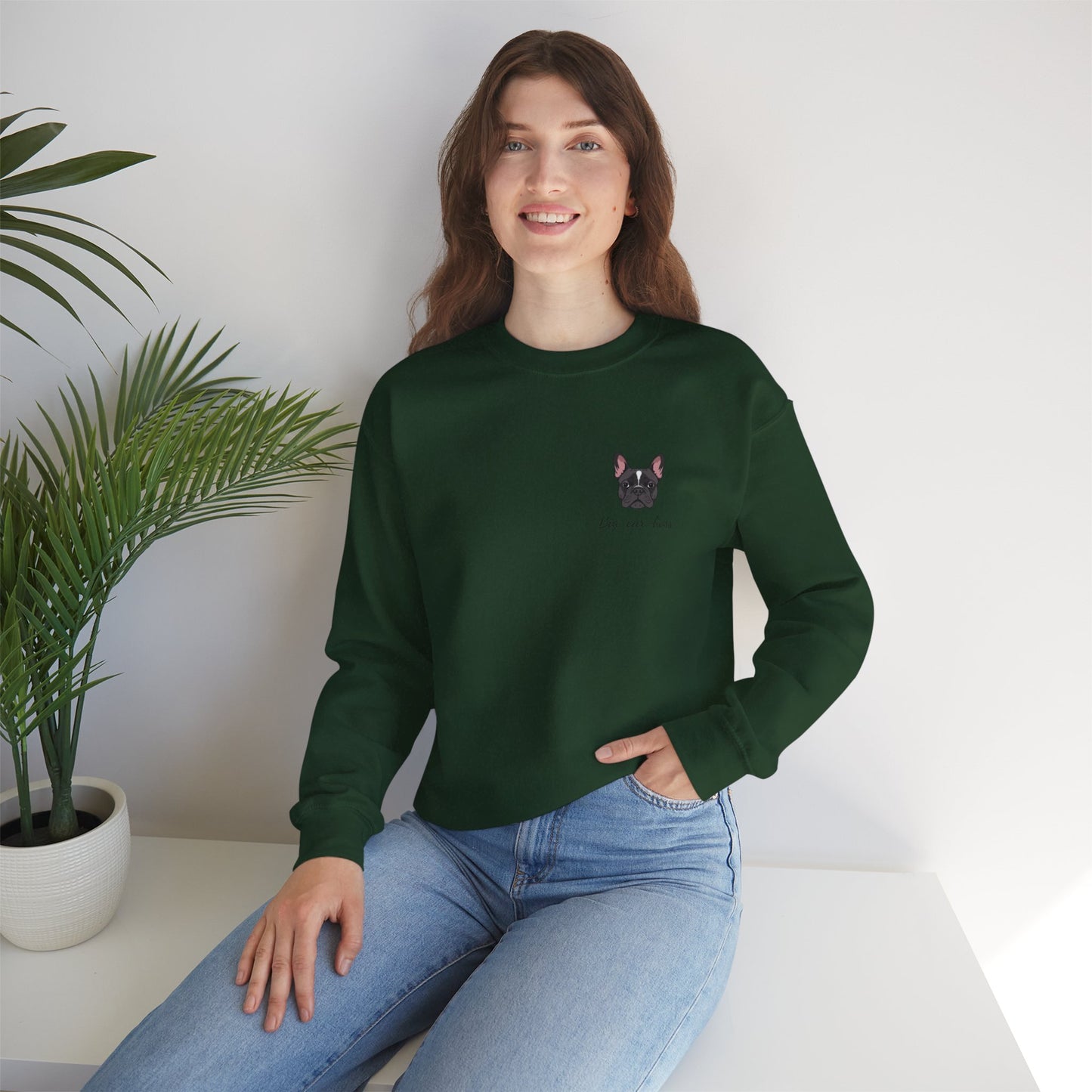 French Bulldog - Unisex Crewneck Sweatshirt