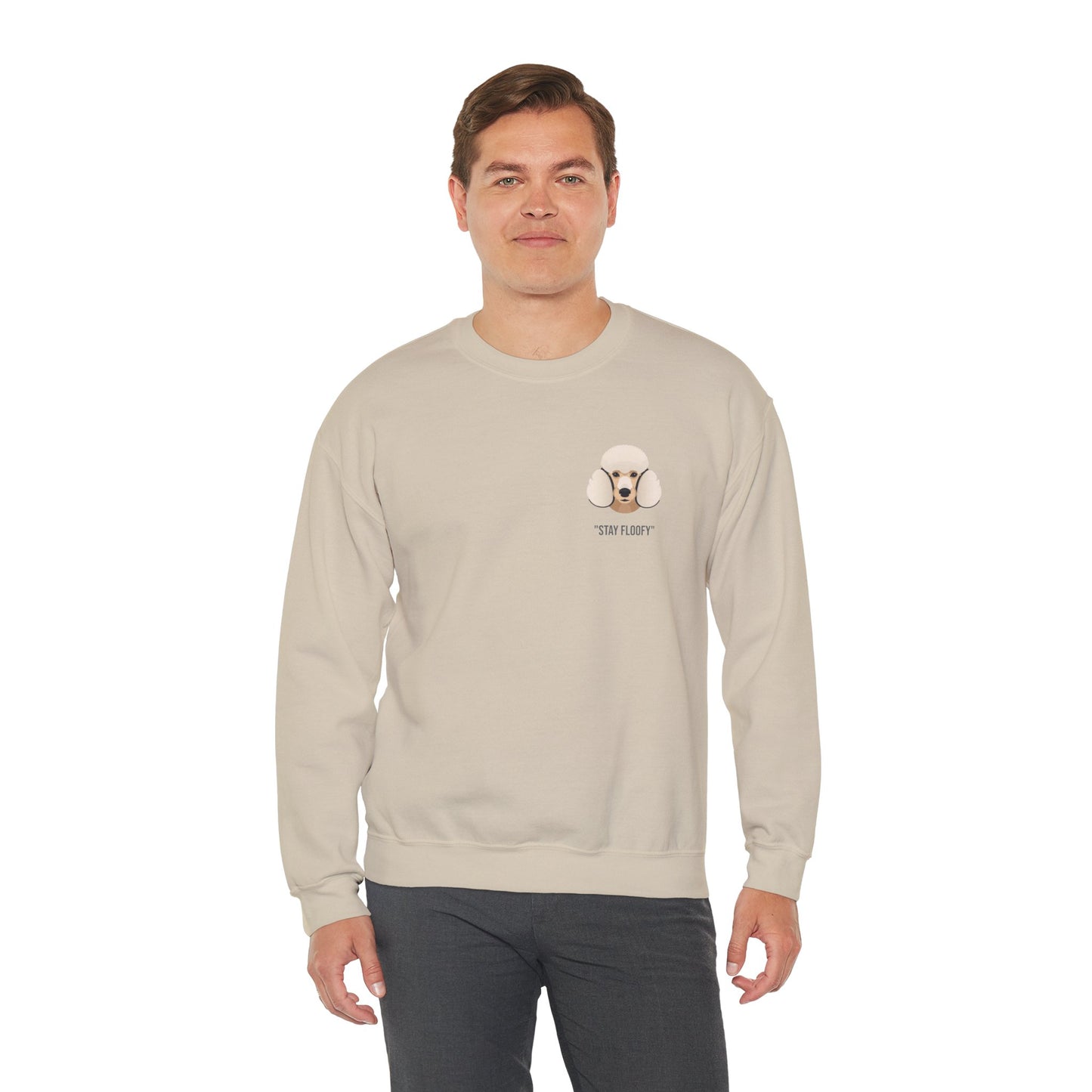 Poodle Dog - Unisex Crewneck Sweatshirt