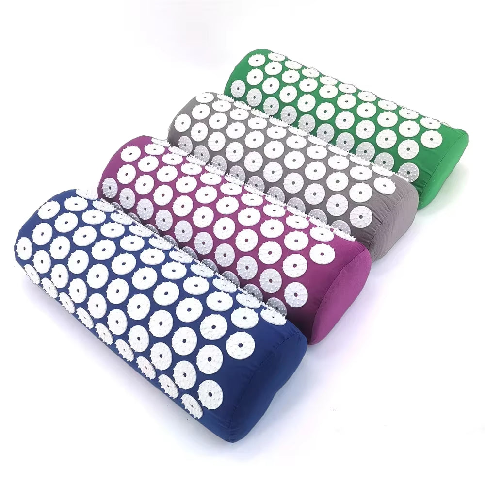 Ultimate Acupressure Massage Cushion & Yoga Mat Set for Pain Relief and Stress Relief