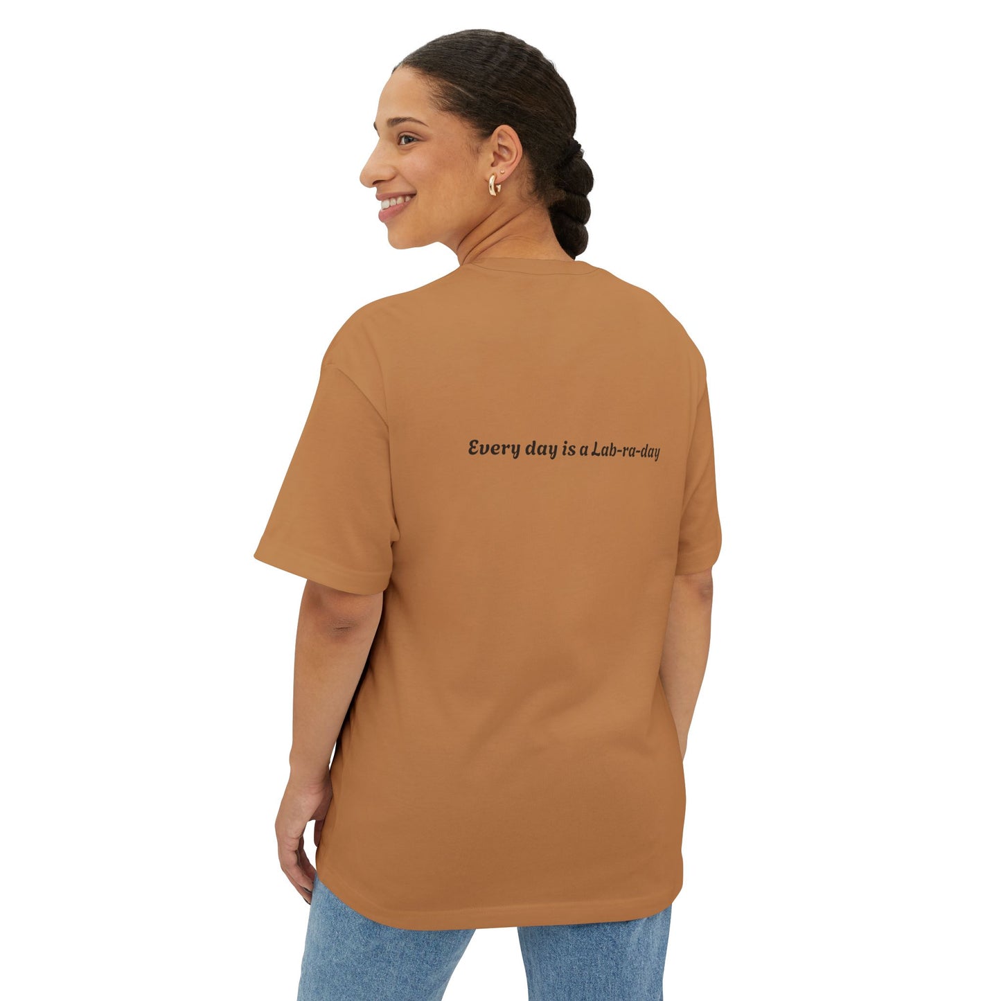 Labrador Retriever Dog — Unisex Oversized T-Shirt