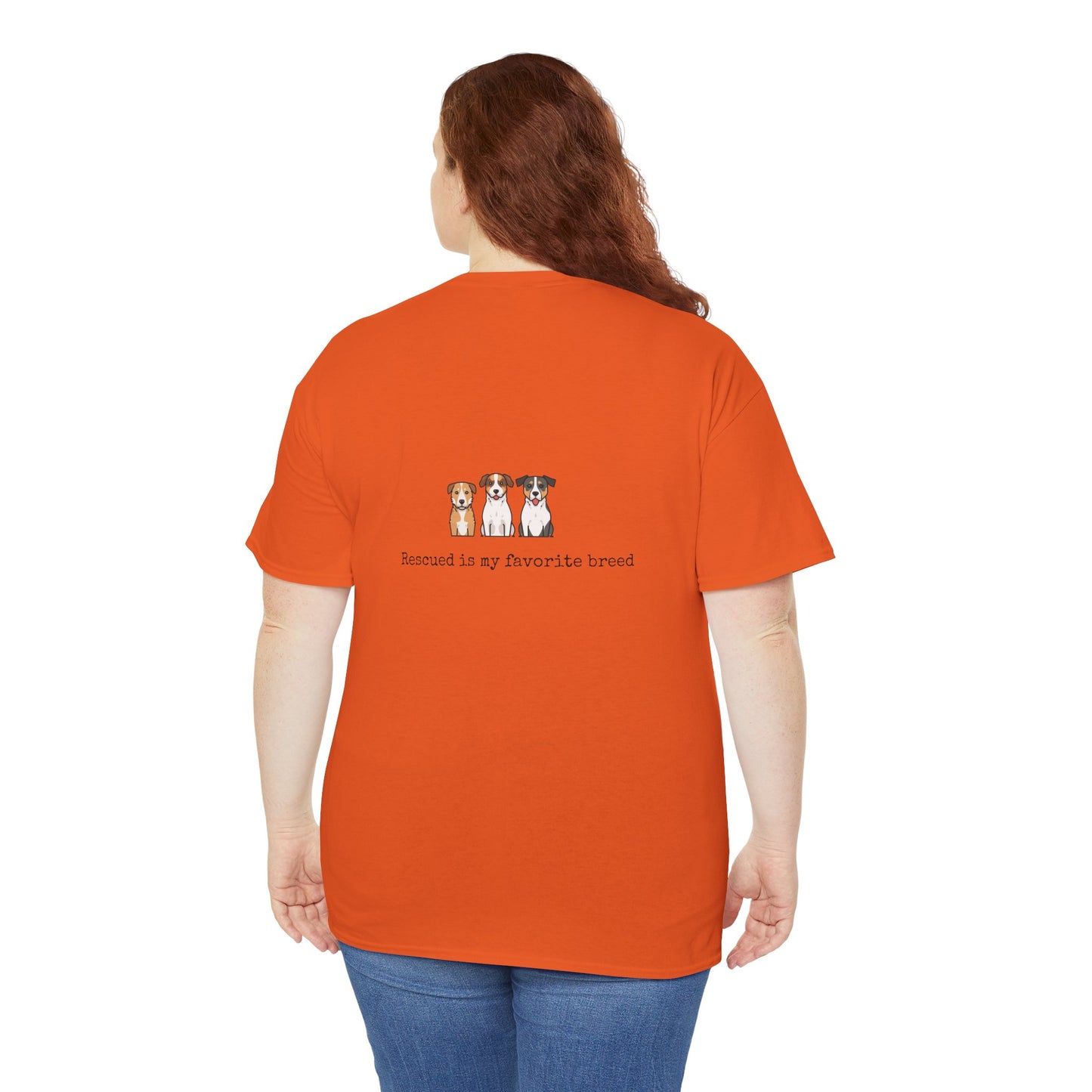 Rescued & Proud - Unisex Dog Lover T-Shirt