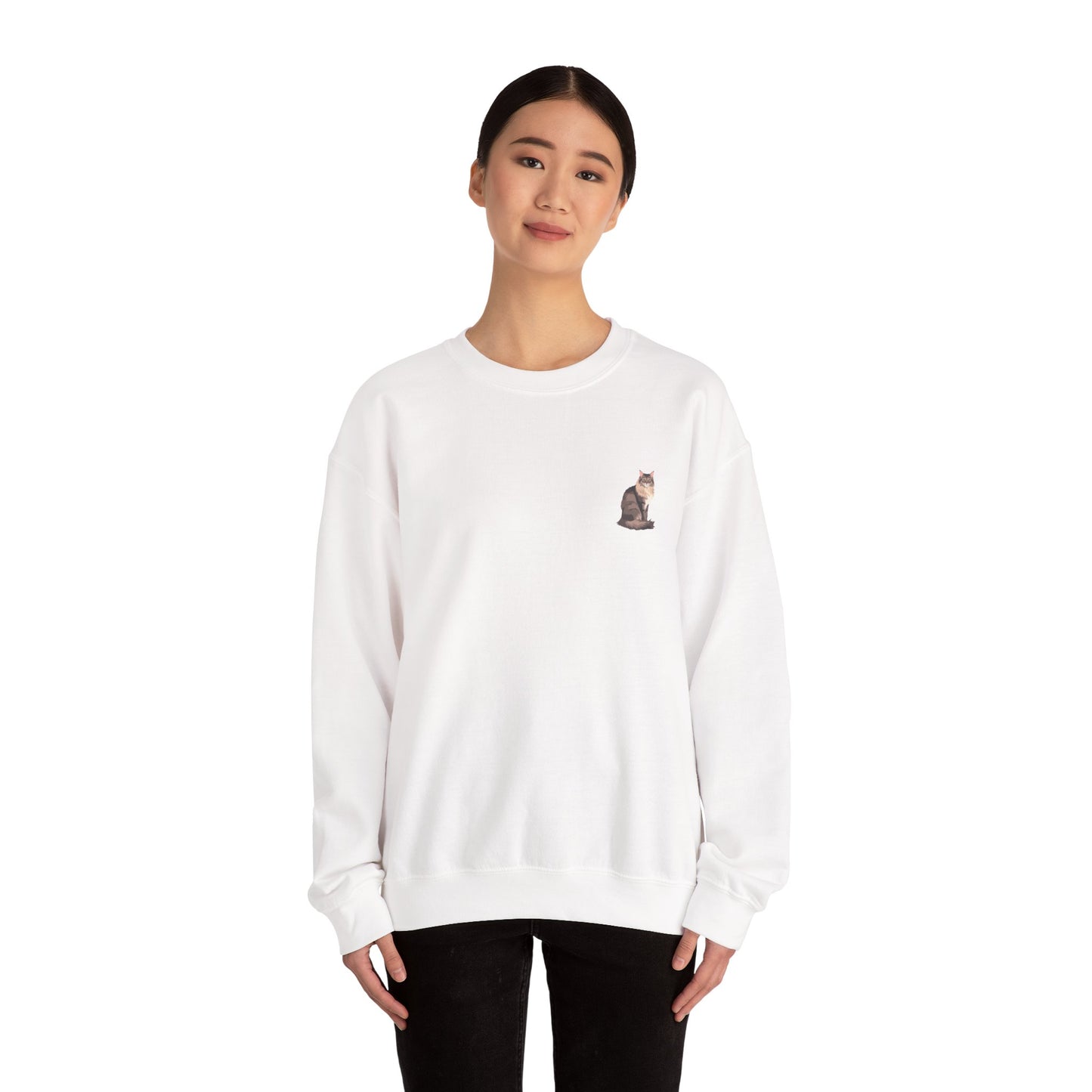 Maine Coon Cat - Unisex Crewneck Sweatshirt