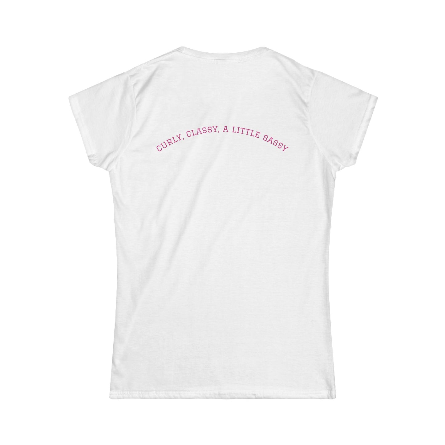 Poodle Dog Women's Softstyle T-Shirt