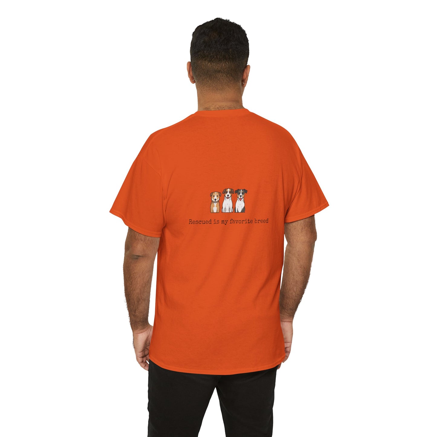 Rescued & Proud - Unisex Dog Lover T-Shirt